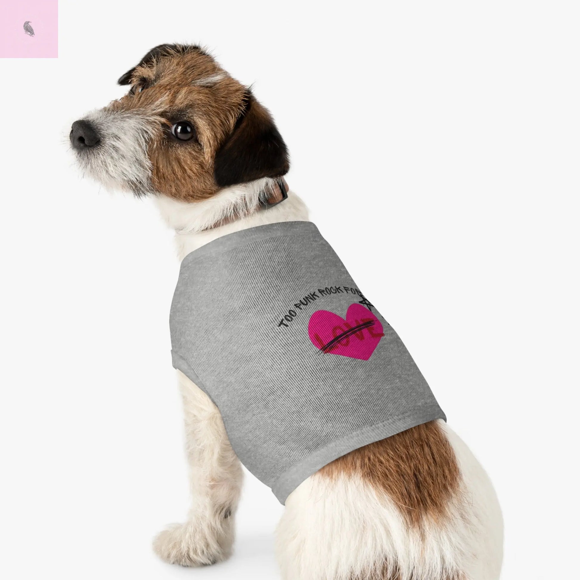 Dog Tank Top - Punk Rock Design The flirty crow