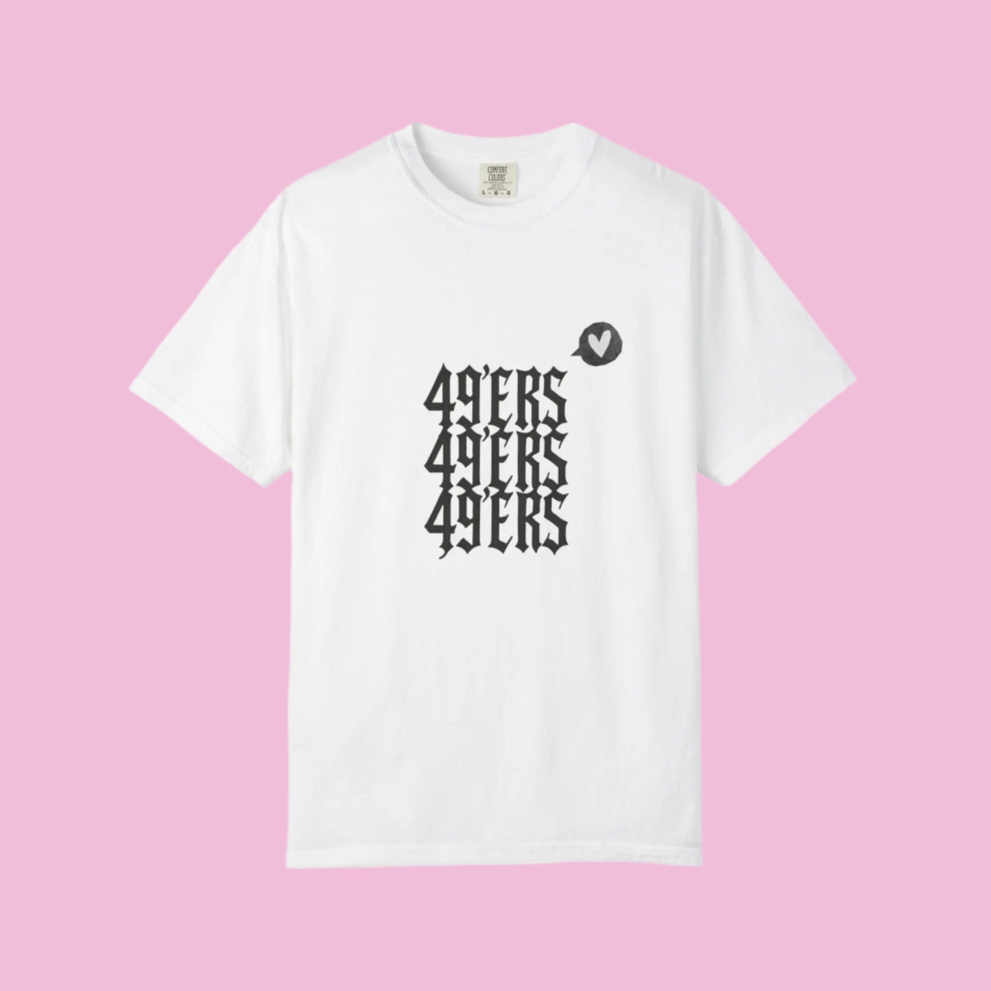 Vintage 49ers Unisex T-Shirt - The flirty crow