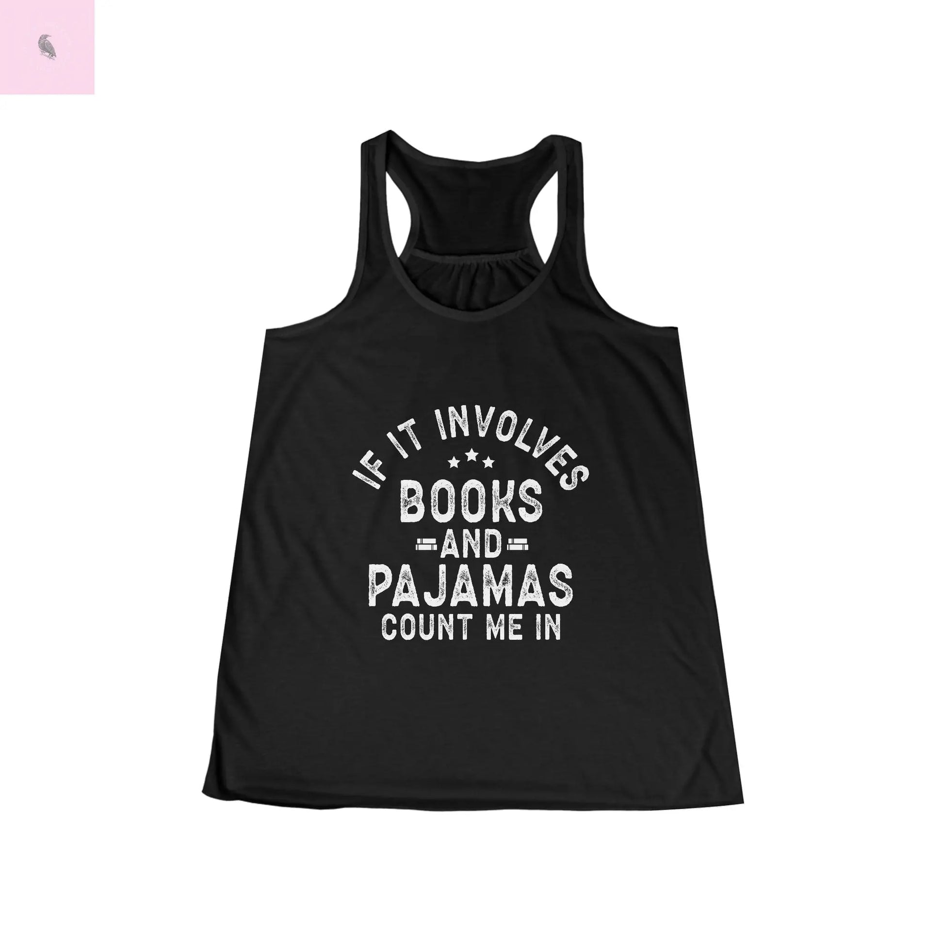 Book Lover Racerback Tank Printify