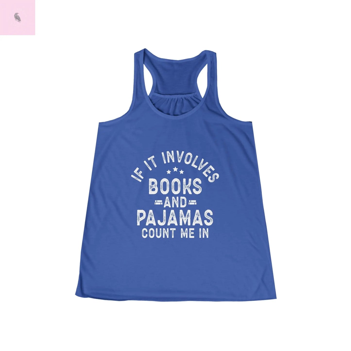 Book Lover Racerback Tank Printify