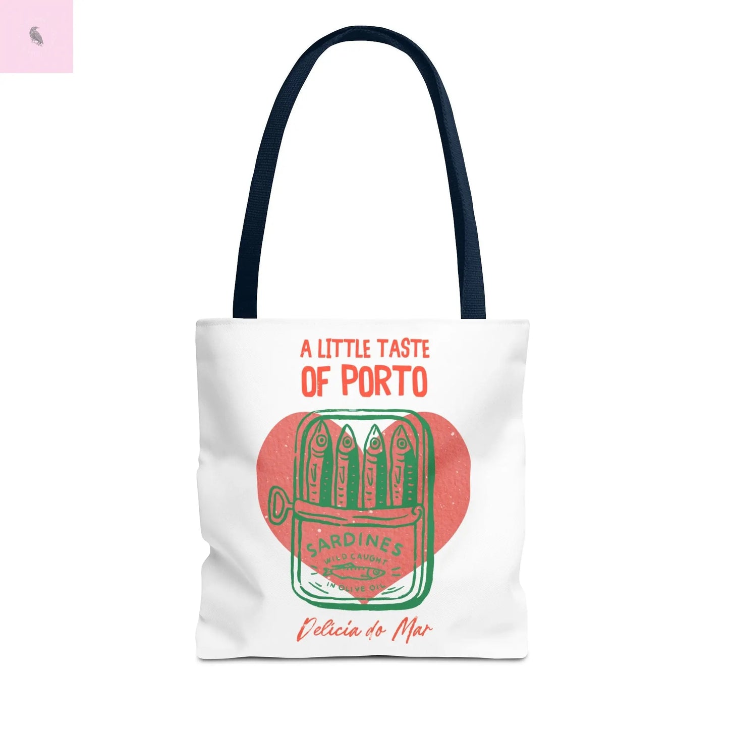 Porto-Inspired Tote Bag, Eco-Friendly Shopping Bag, Travel Tote, Gift for Food Lovers, Beach Bag, Everyday Carryall Printify