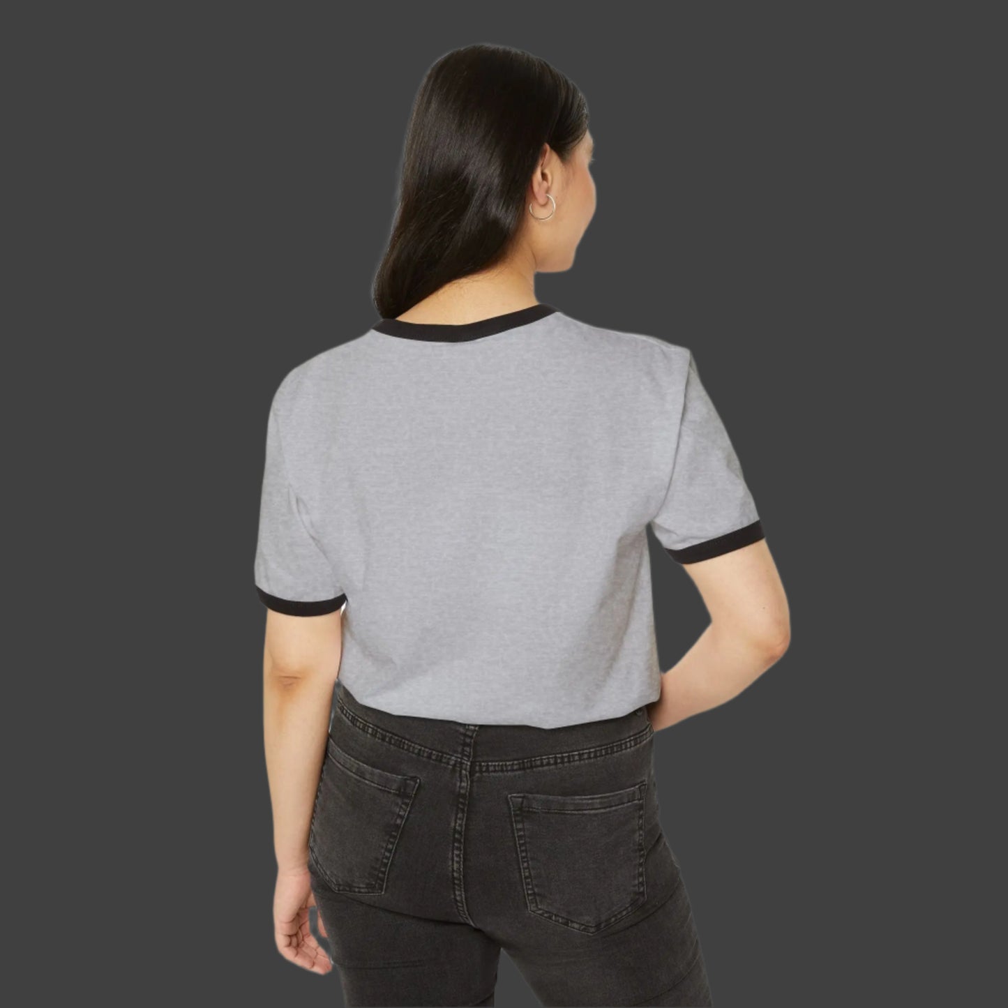 Music Lover Unisex Cotton Ringer T-Shirt – Perfect Gift for Music Enthusiasts Printify