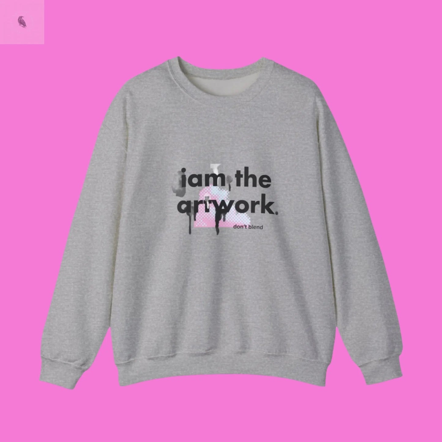 Art Lover Sweatshirt The flirty crow