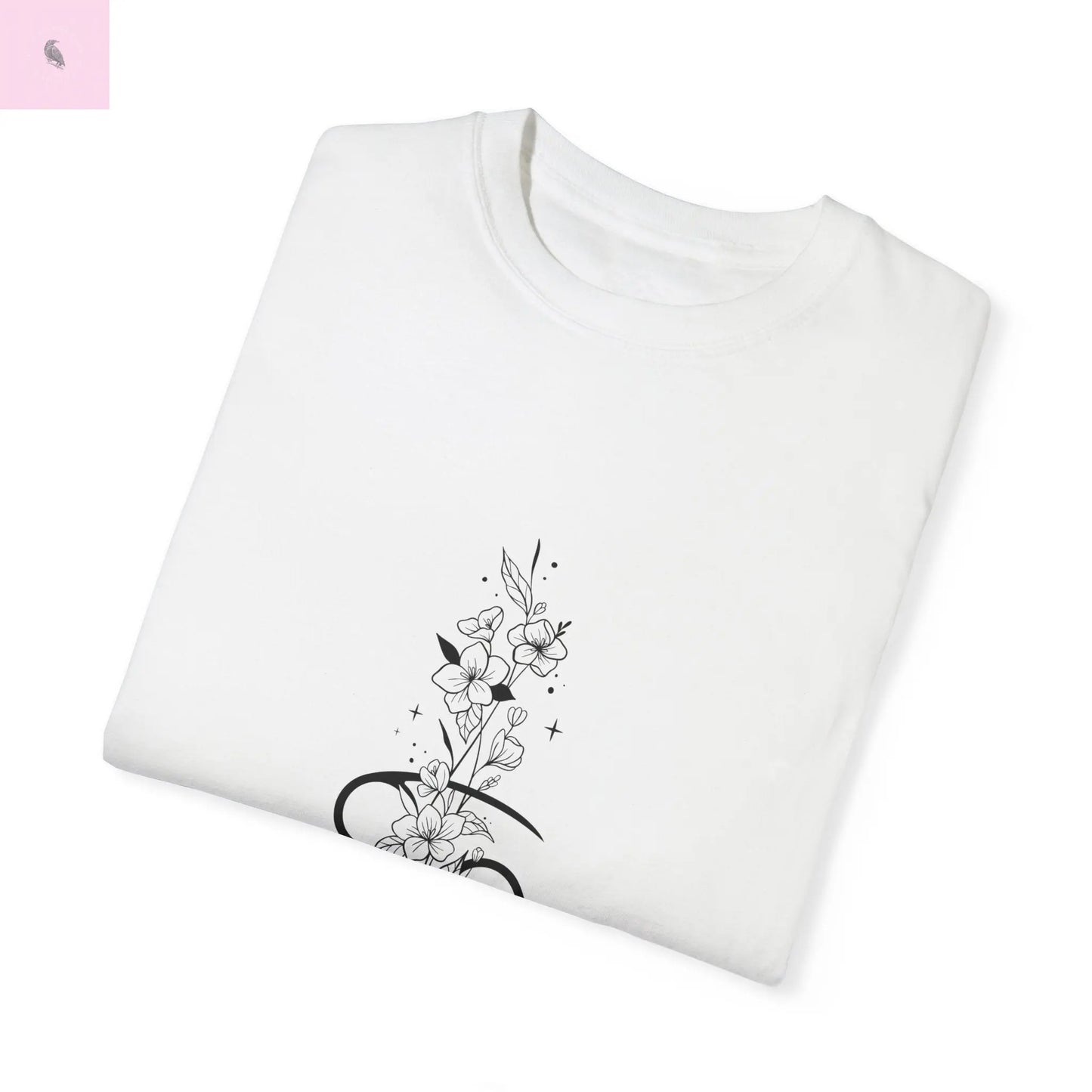 Cancer birth flower T-Shirt for Astrology Lovers Printify