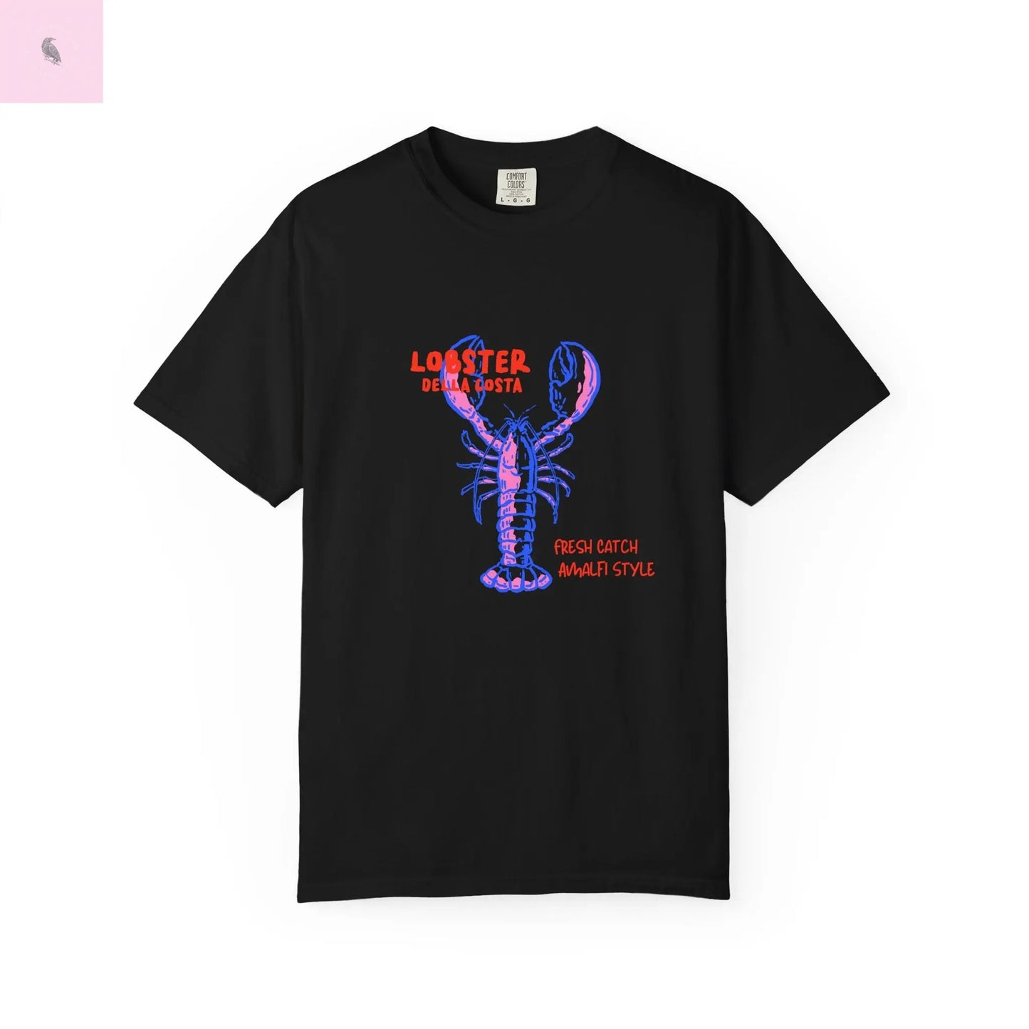 Lobster Tee, Coastal T-Shirt, comfort colors shirt, summer trendy tee, lobster Shirt, Beach Day top, Seafood lover, unisex top Printify