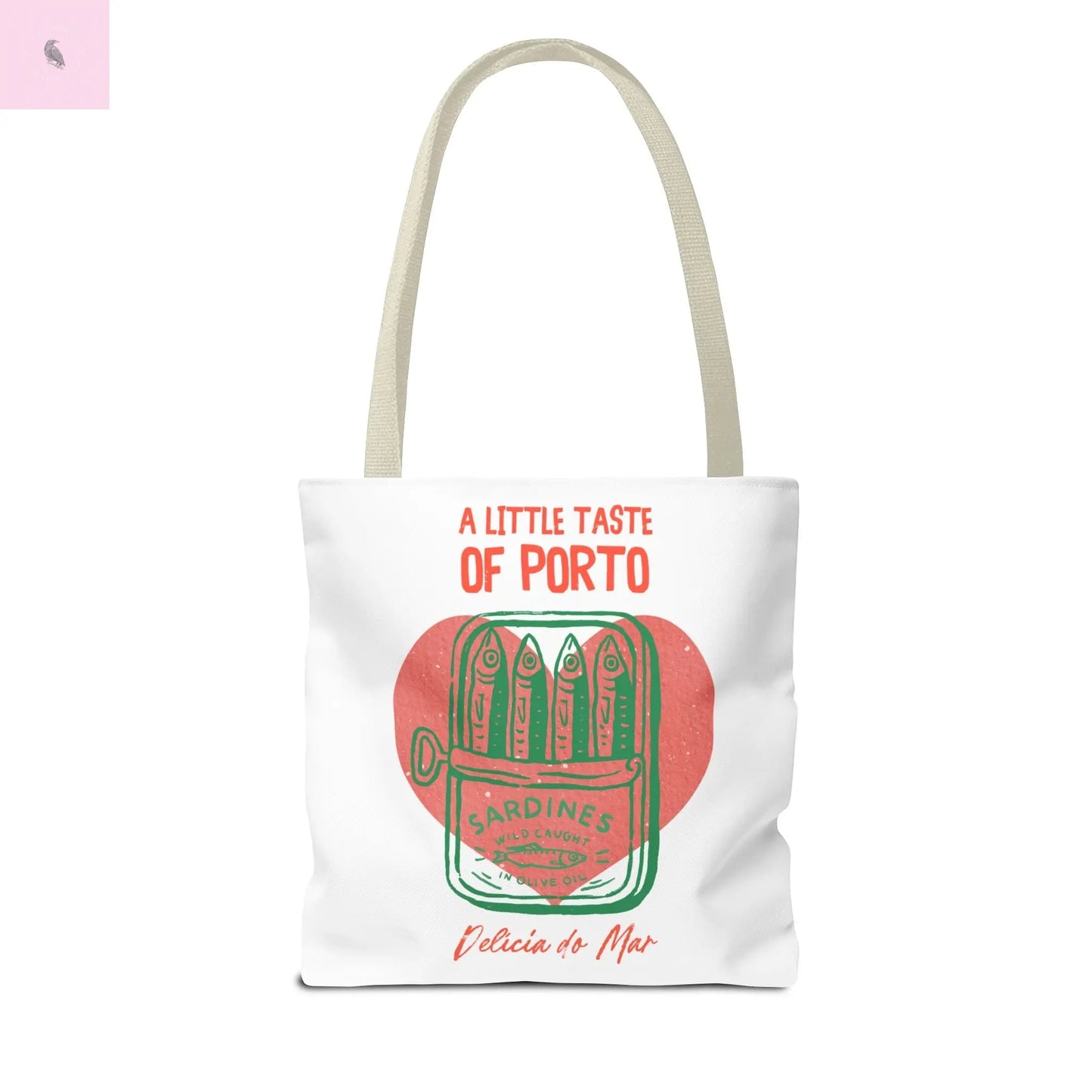Porto-Inspired Tote Bag, Eco-Friendly Shopping Bag, Travel Tote, Gift for Food Lovers, Beach Bag, Everyday Carryall Printify