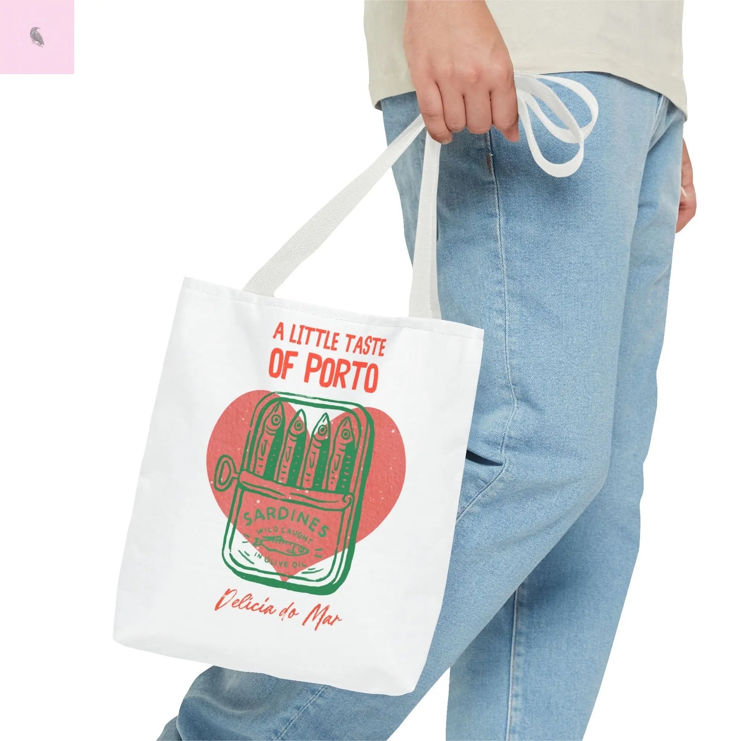 Porto-Inspired Tote Bag, Eco-Friendly Shopping Bag, Travel Tote, Gift for Food Lovers, Beach Bag, Everyday Carryall Printify