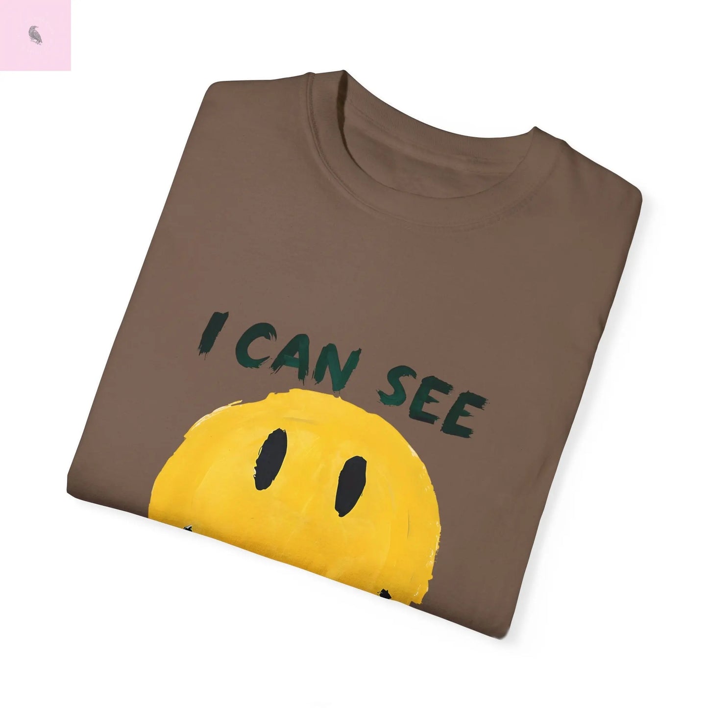 Funny Smiling Through the BS Unisex Tee - The flirty crow