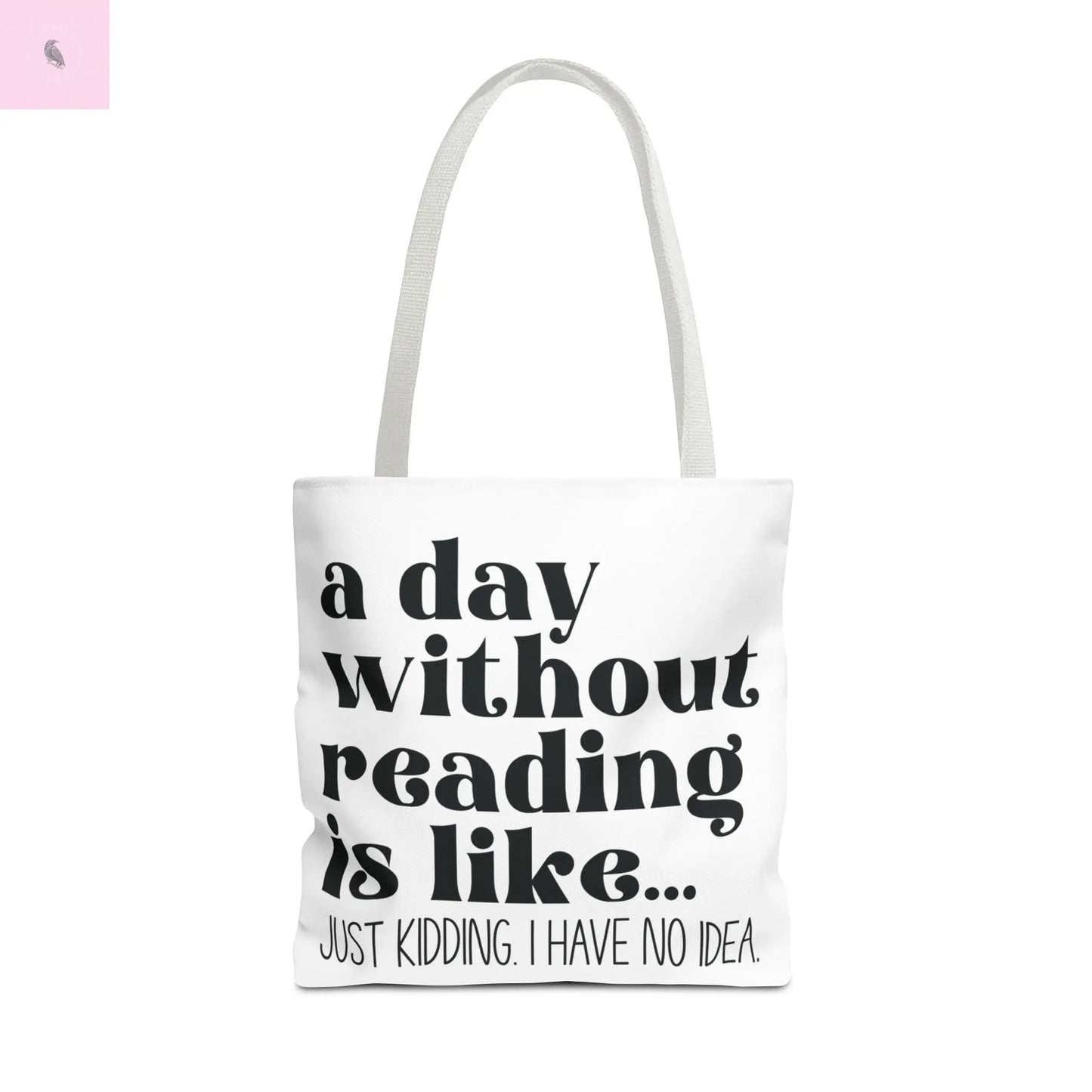Book Lover Tote Bag, Funny Reading Quote, Literary Gift, Planner Bag, Library Tote, Reading Accessories, beach tote, grocery tote Printify