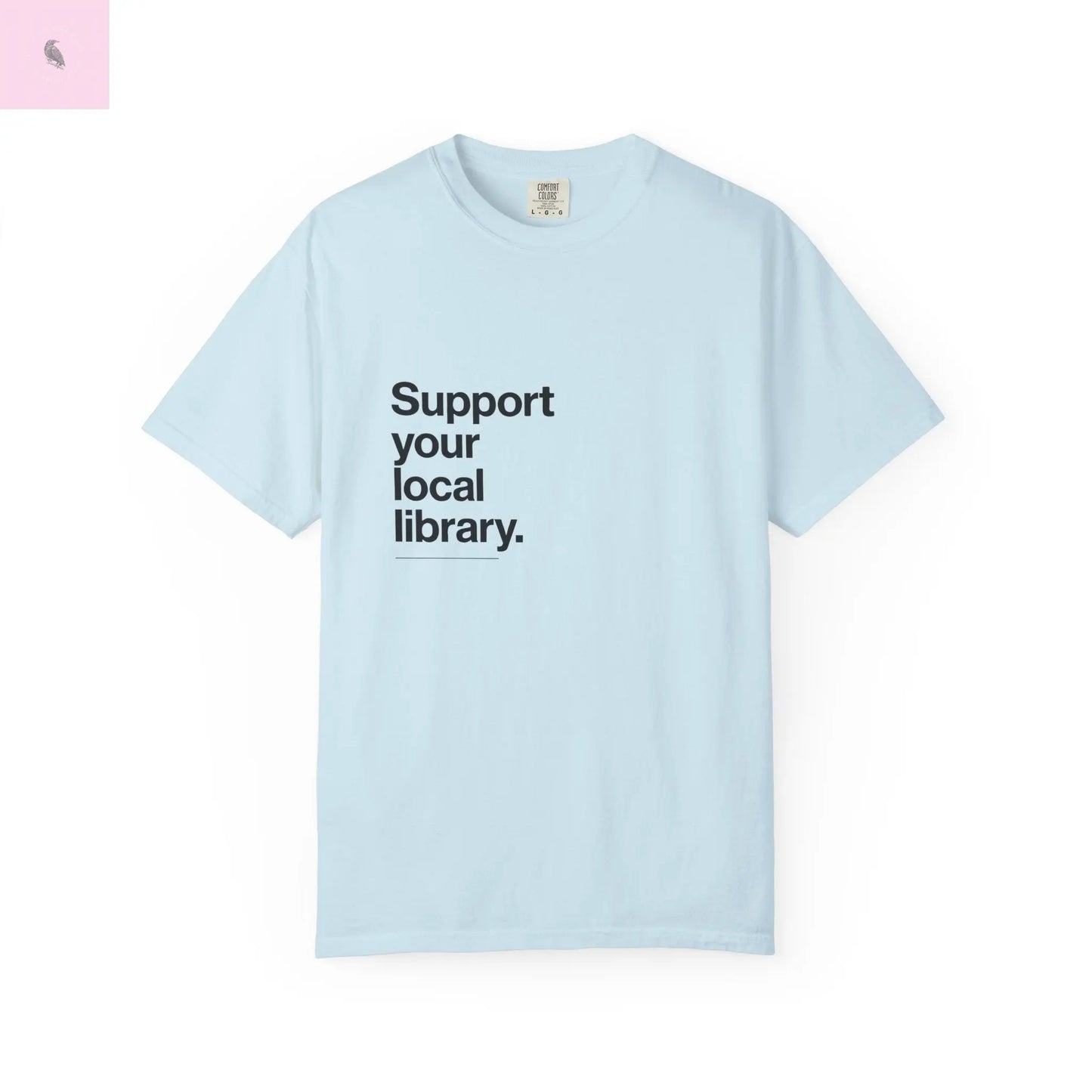 Book lovers unisex T-Shirt, librarian tee, Gift for Book Lovers, Comfort Colors tshirt, Library Fundraiser, Reading Enthusiasts Printify
