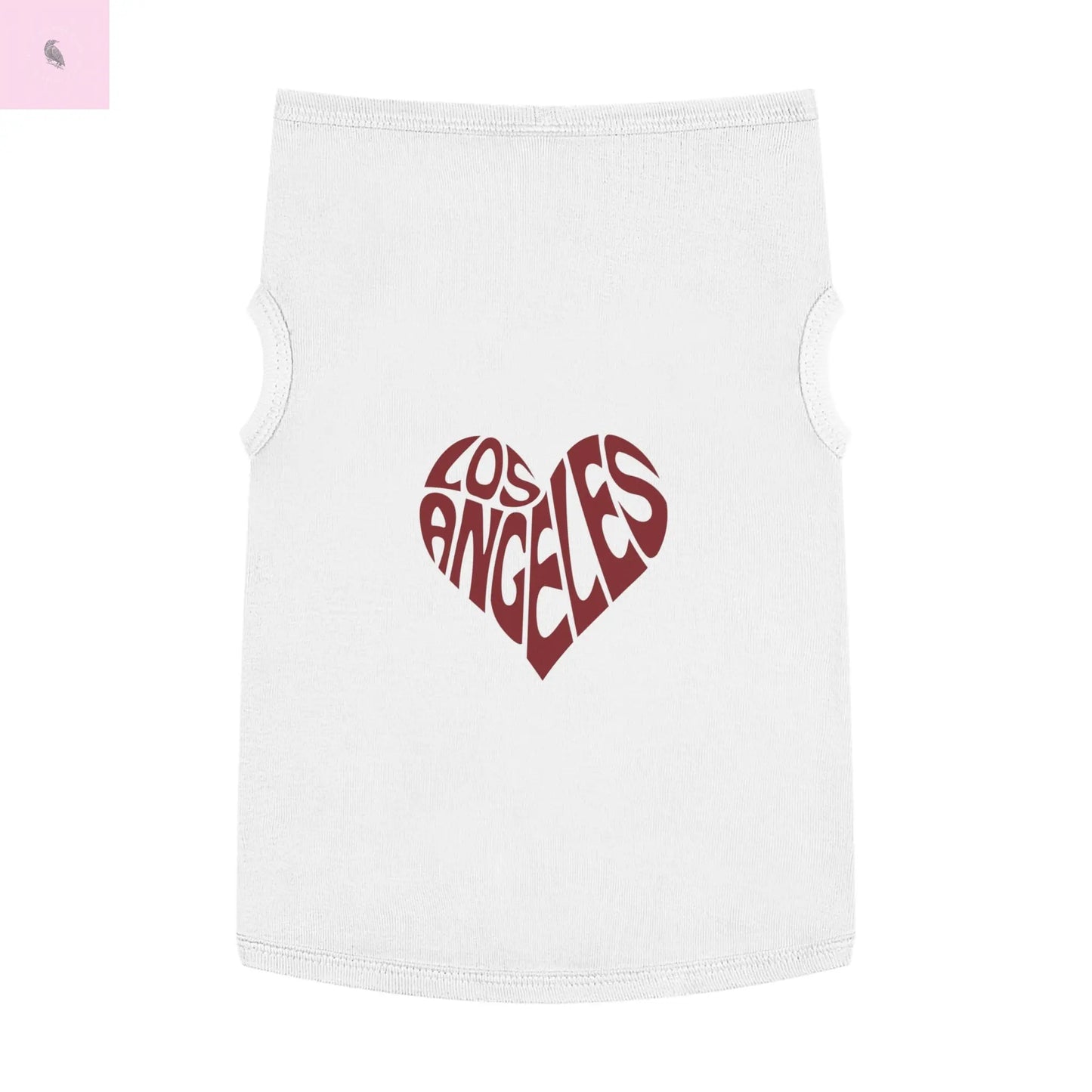 Pet Tank Top - Los Angeles Design for Pets The flirty crow
