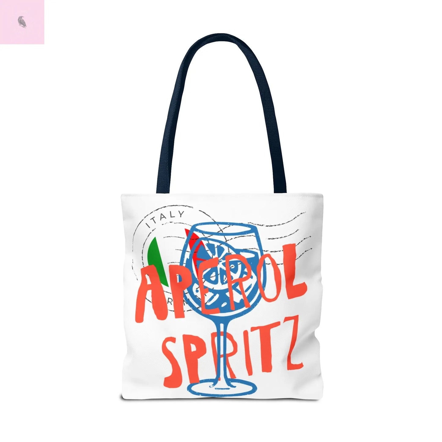 Aperol Spritz Tote Bag, Stylish Beach Bag, Summer Accessory, Gift for Cocktail Lovers, Travel Bag, Fun Party Tote The flirty crow