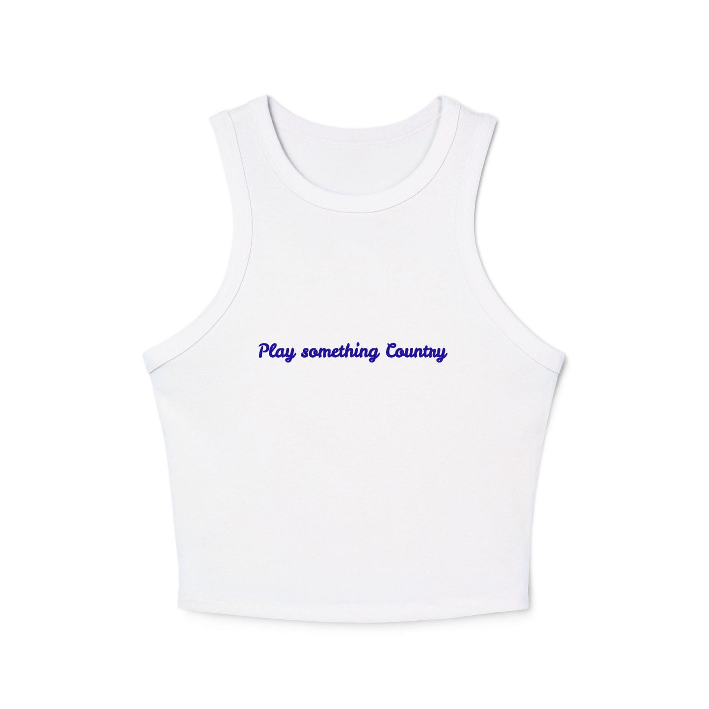 Country Vibes Racerback Tank Top , Play Something Country, Summer Fashion, Festival Wear, Gift for Music Lovers the flirty crow