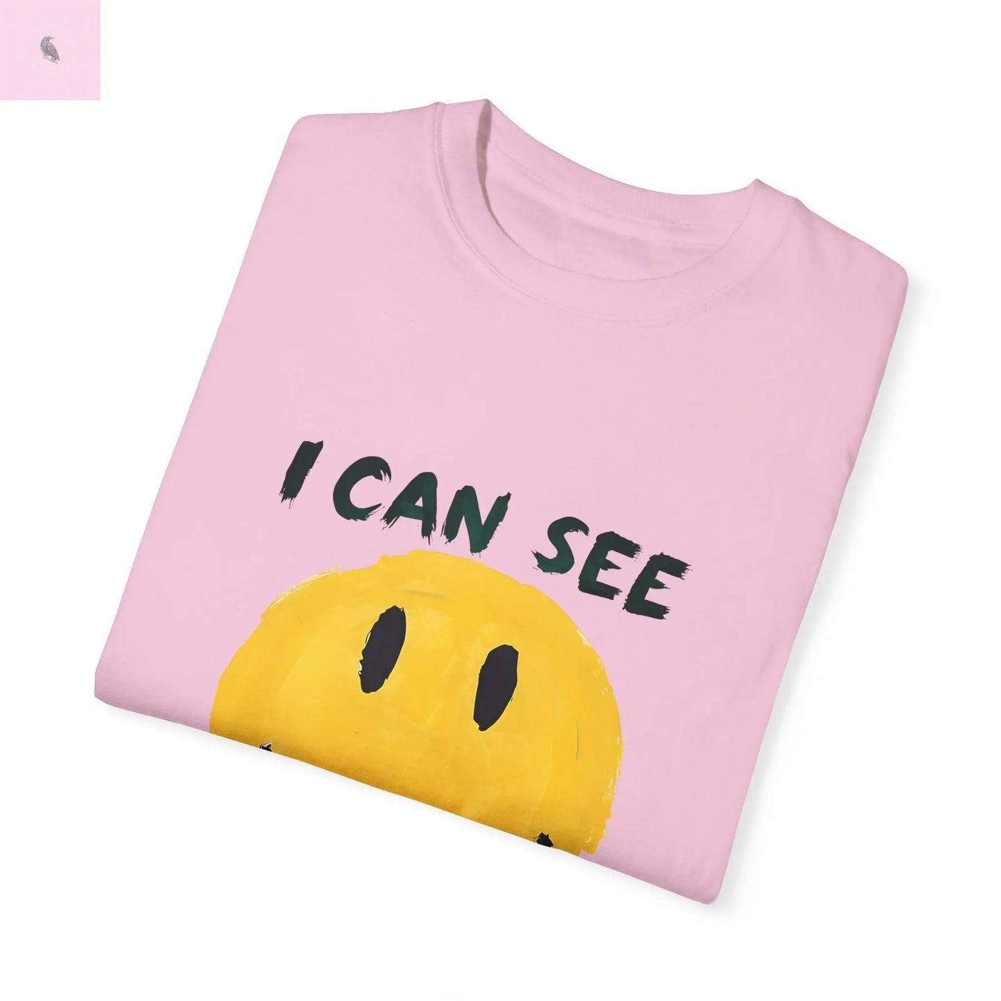 Funny Smiling Through the BS Unisex Tee - The flirty crow