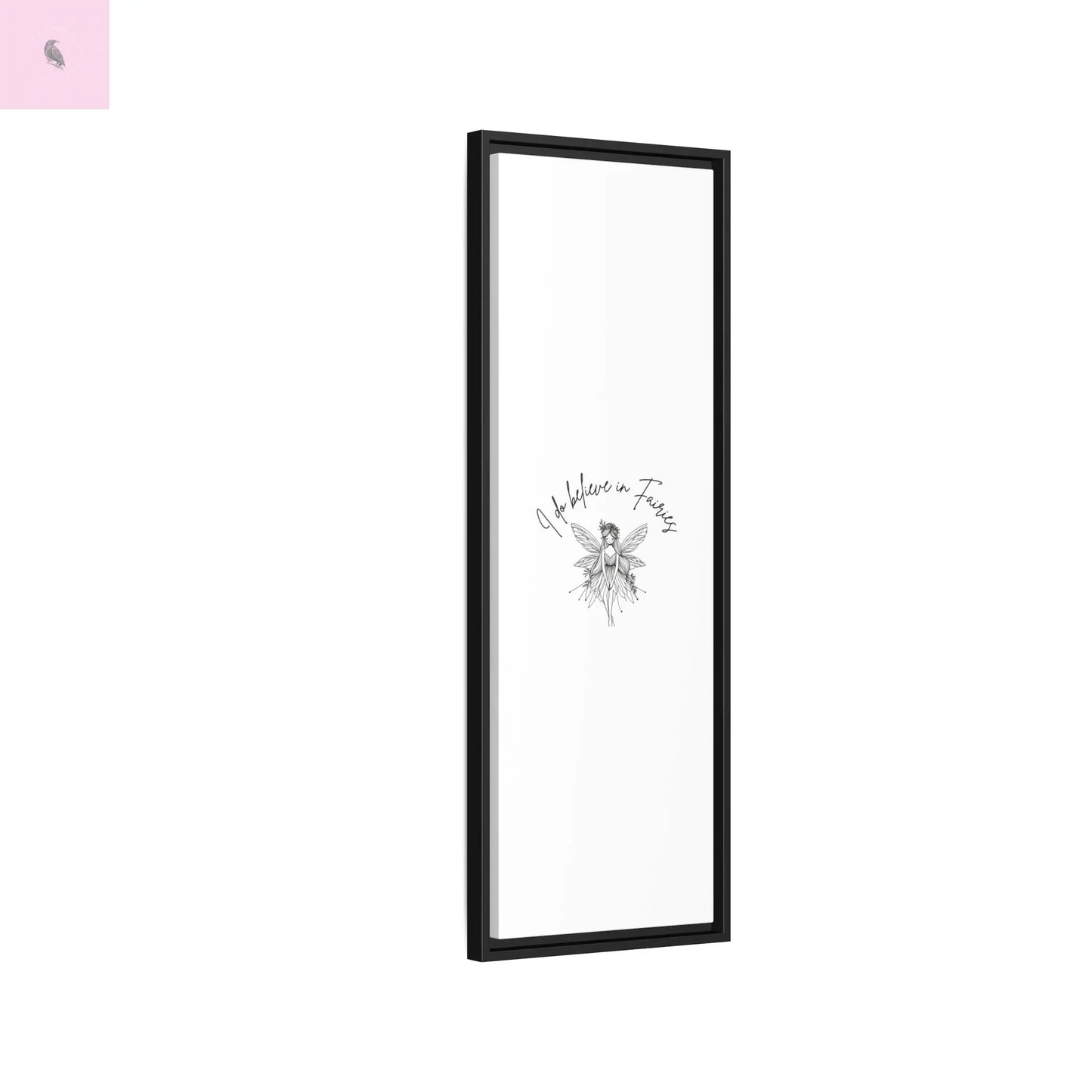 Fairies Canvas, Framed (Multi-color) - The flirty crow