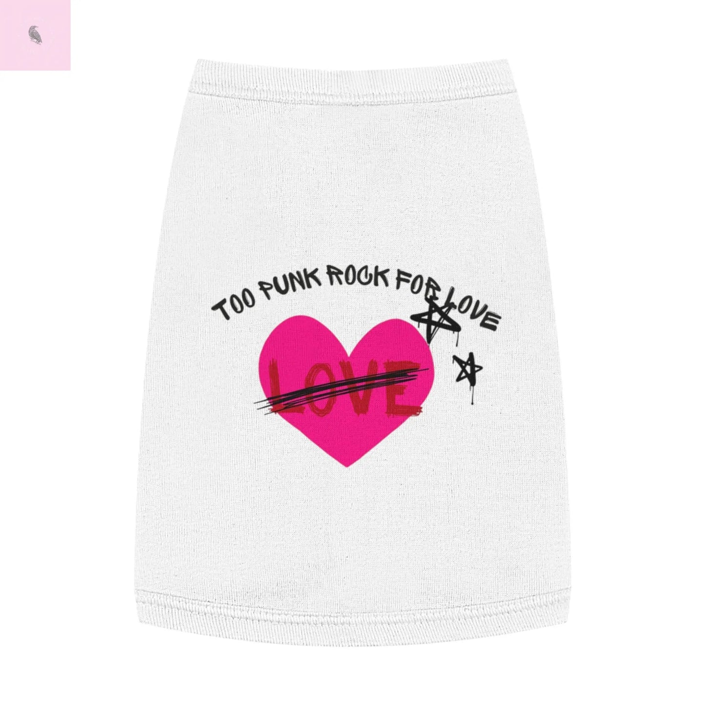 Dog Tank Top - Punk Rock Design The flirty crow