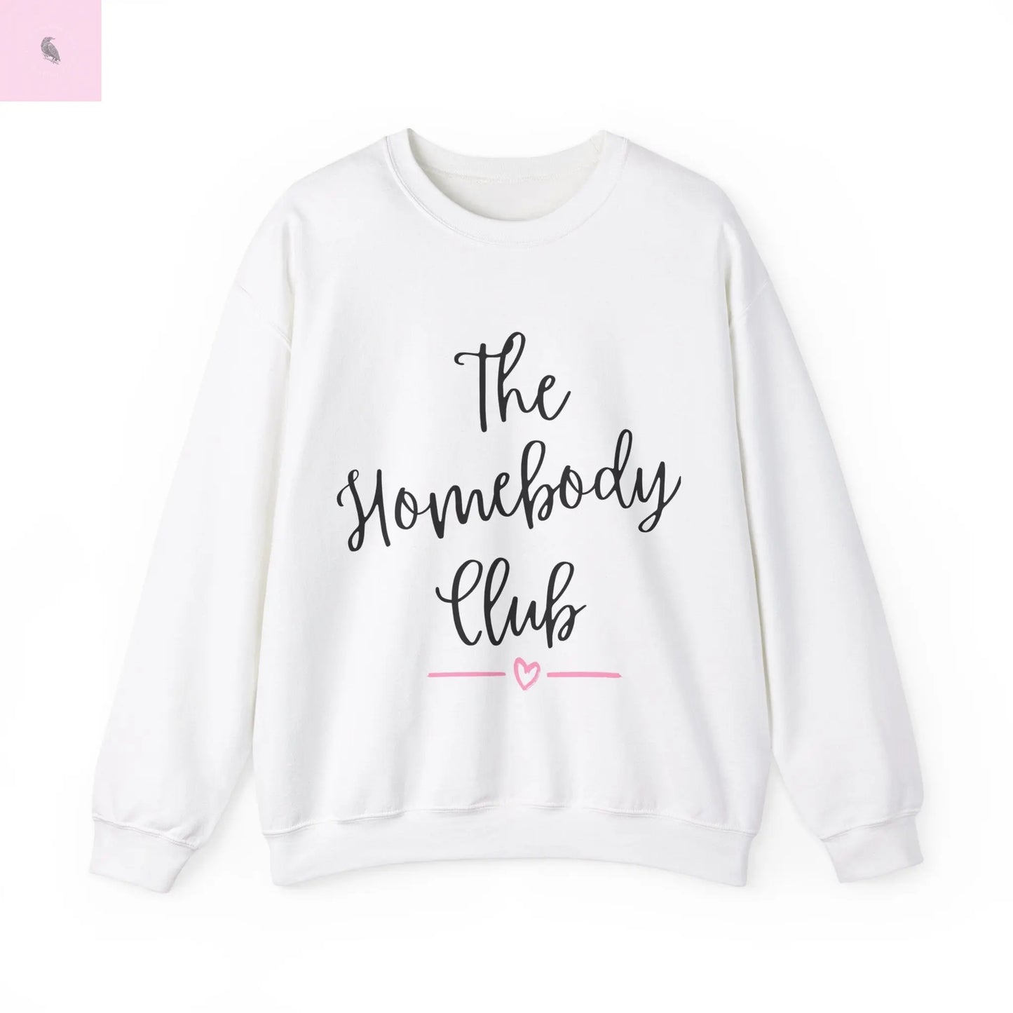 Cozy Homebody Crewneck Sweatshirt the flirty crow
