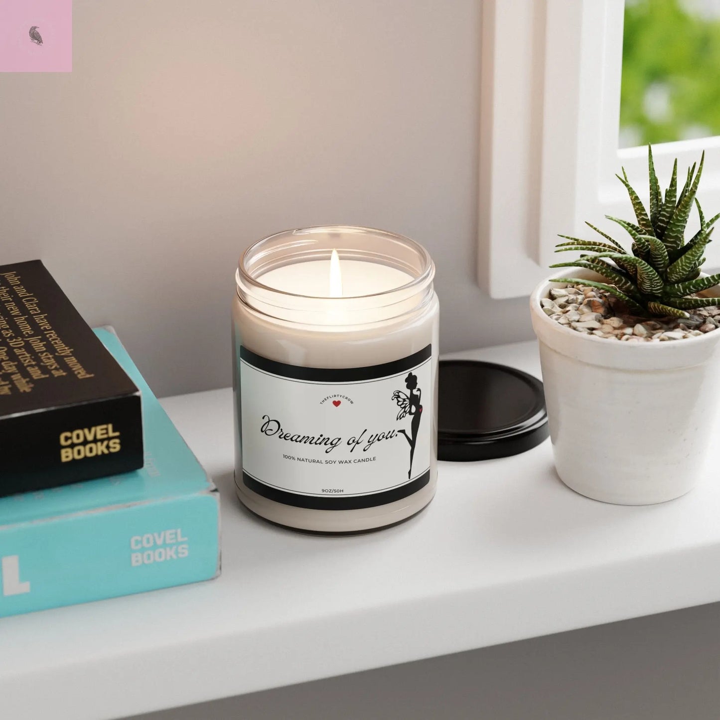 Soy Candle - Expecting Mom 9oz The flirty crow