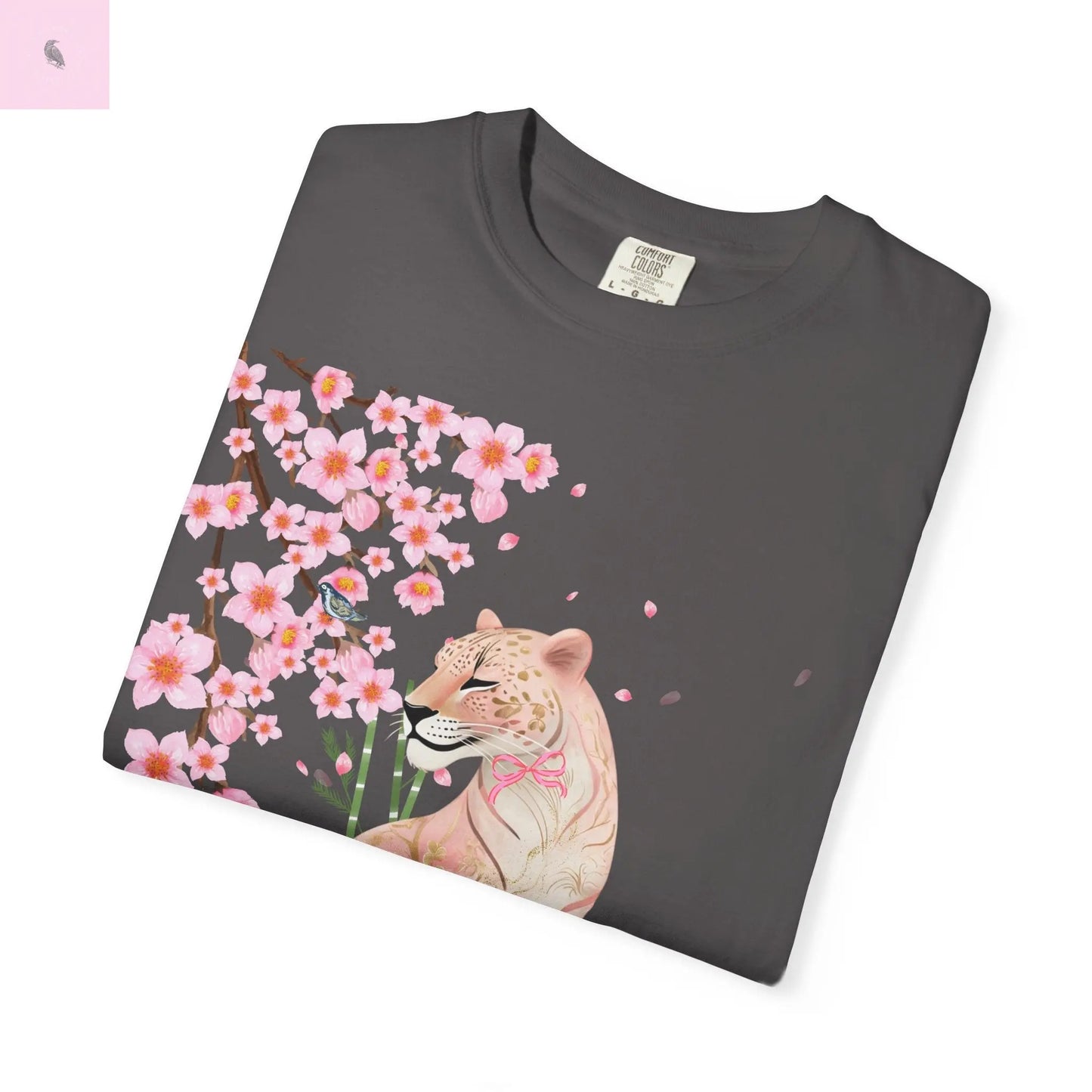 Chinoiserie Leopard T-shirt The flirty crow