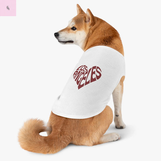 Pet Tank Top - Los Angeles Design for Pets The flirty crow