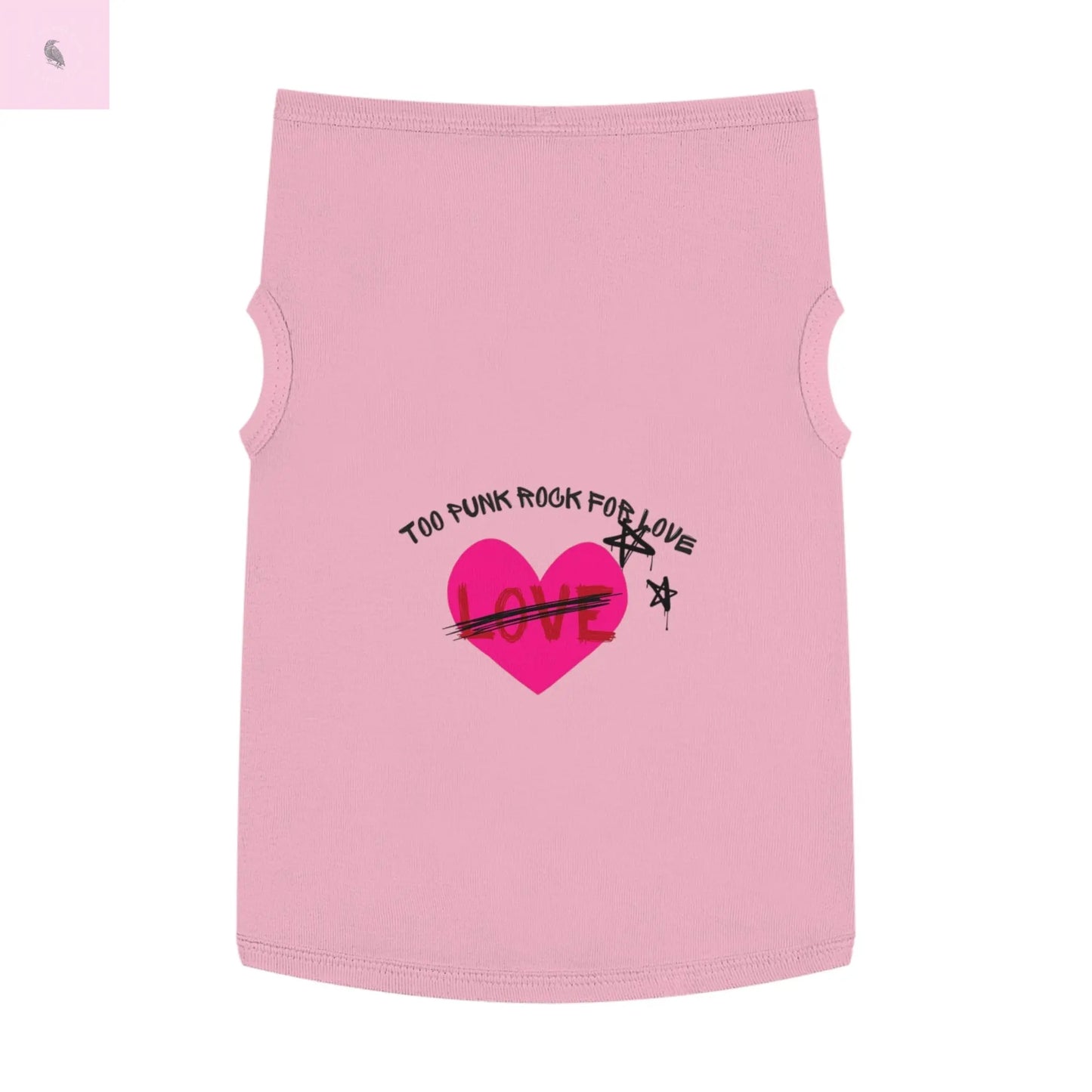 Dog Tank Top - Punk Rock Design The flirty crow