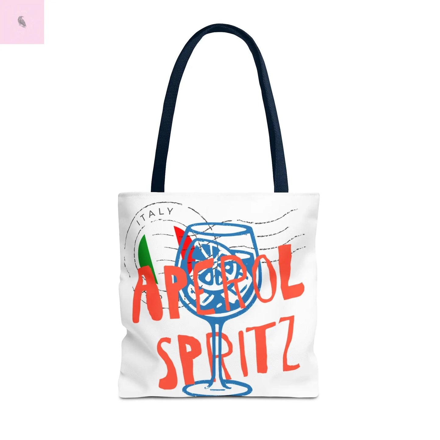Aperol Spritz Tote Bag, Stylish Beach Bag, Summer Accessory, Gift for Cocktail Lovers, Travel Bag, Fun Party Tote The flirty crow