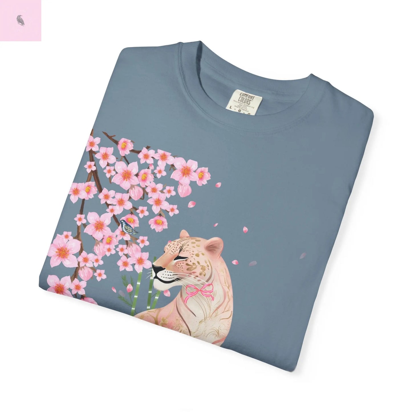 Chinoiserie Leopard T-shirt The flirty crow