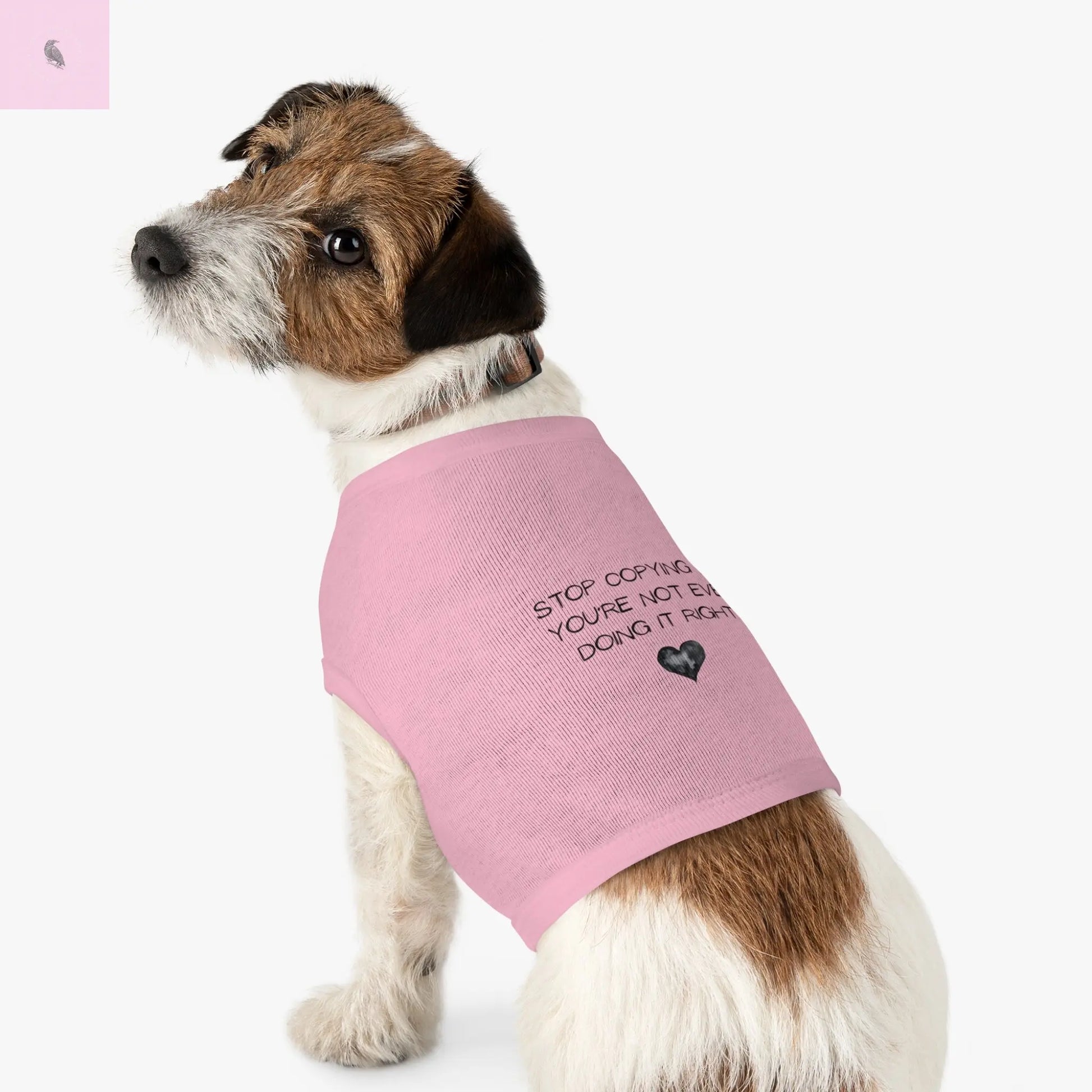 Pet Tank Top The flirty crow