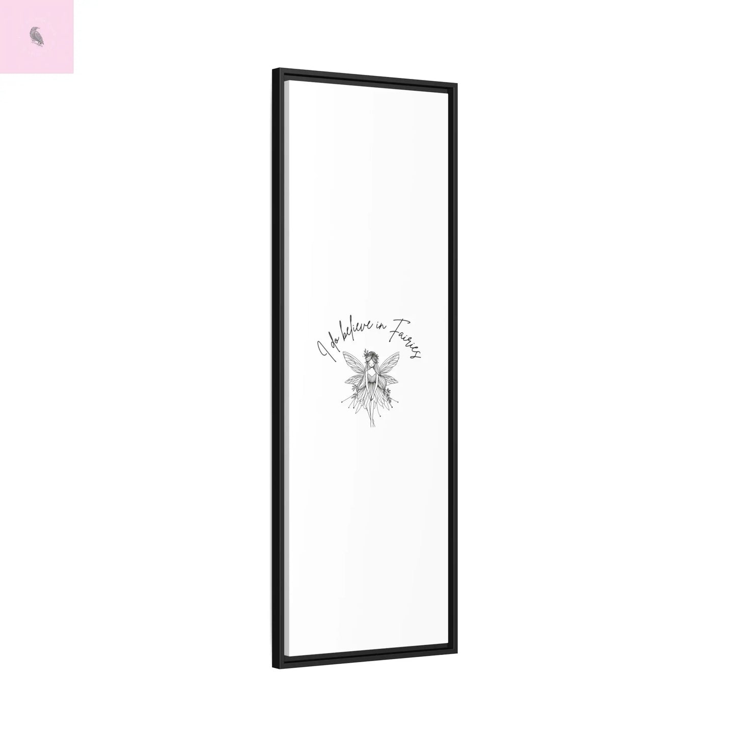 Fairies Canvas, Framed (Multi-color) - The flirty crow