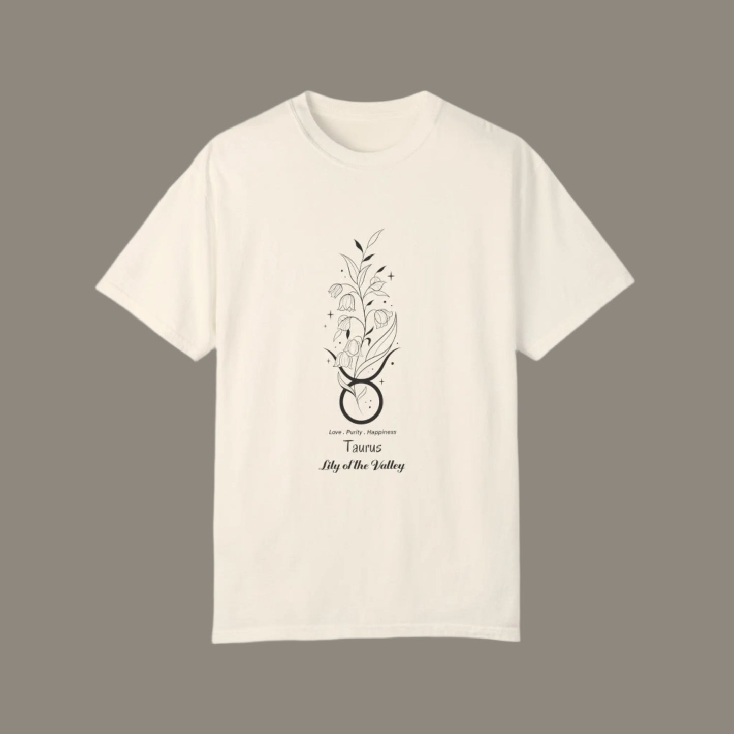 T-Shirt - Taurus Birthday Flower Unisex Tee The flirty crow