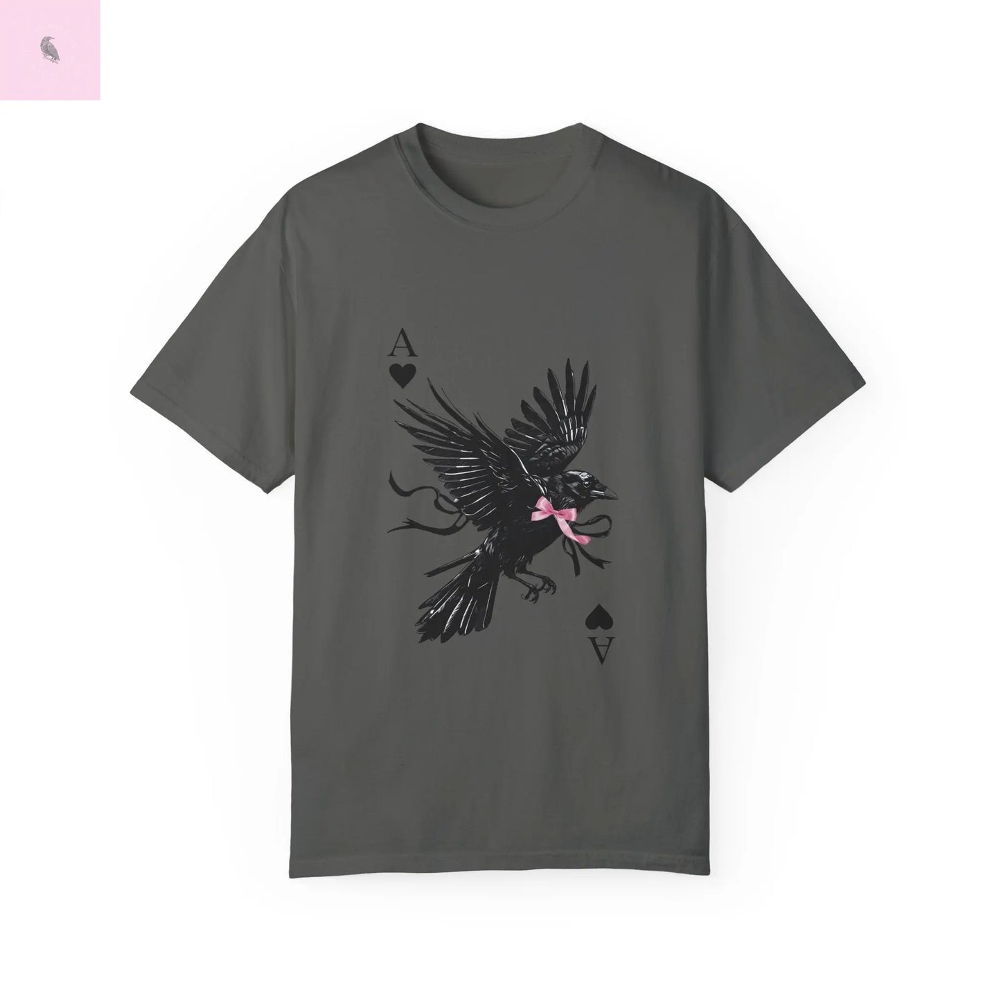 Crow Lovers Comfort Colors T-shirt - The flirty crow