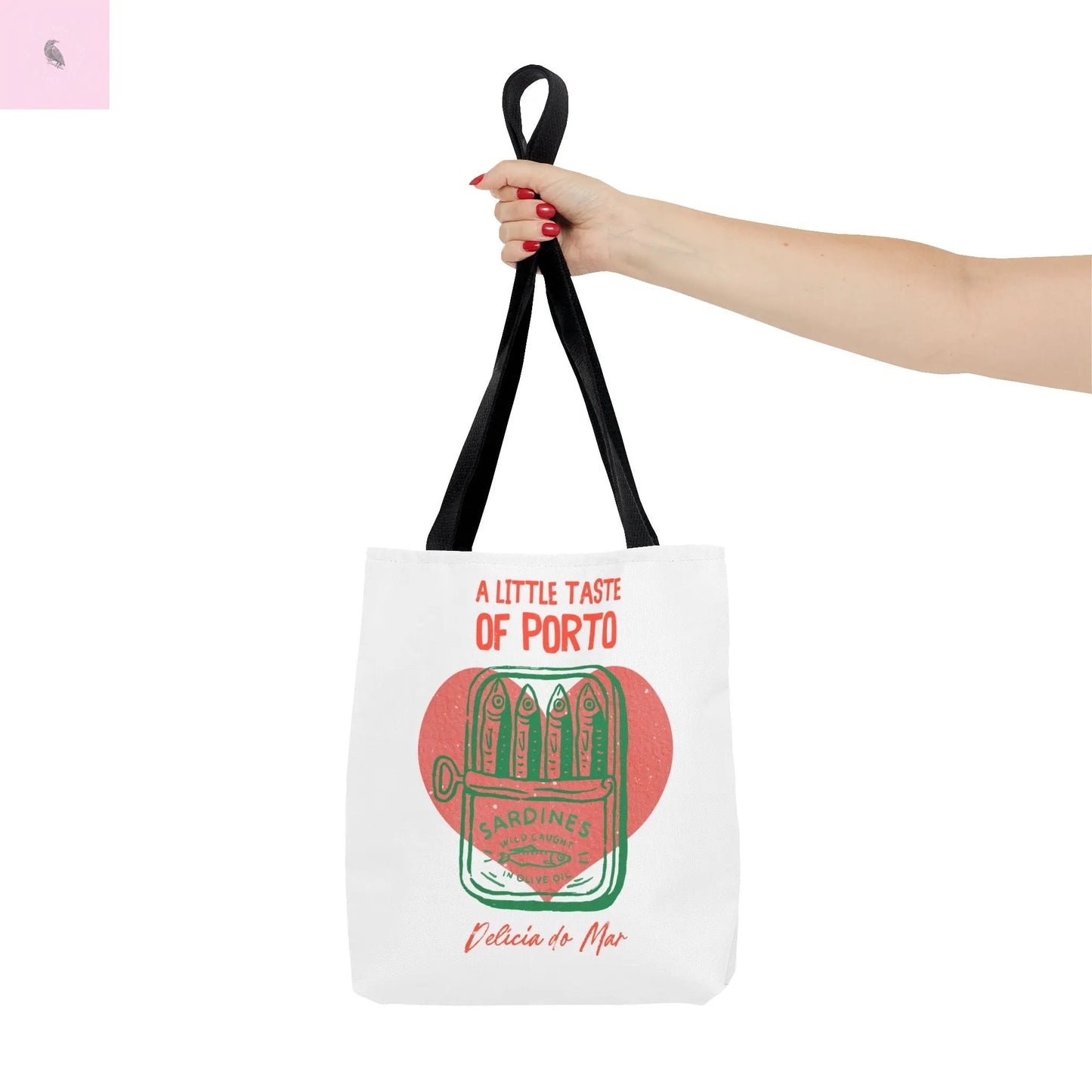 Porto-Inspired Tote Bag, Eco-Friendly Shopping Bag, Travel Tote, Gift for Food Lovers, Beach Bag, Everyday Carryall Printify