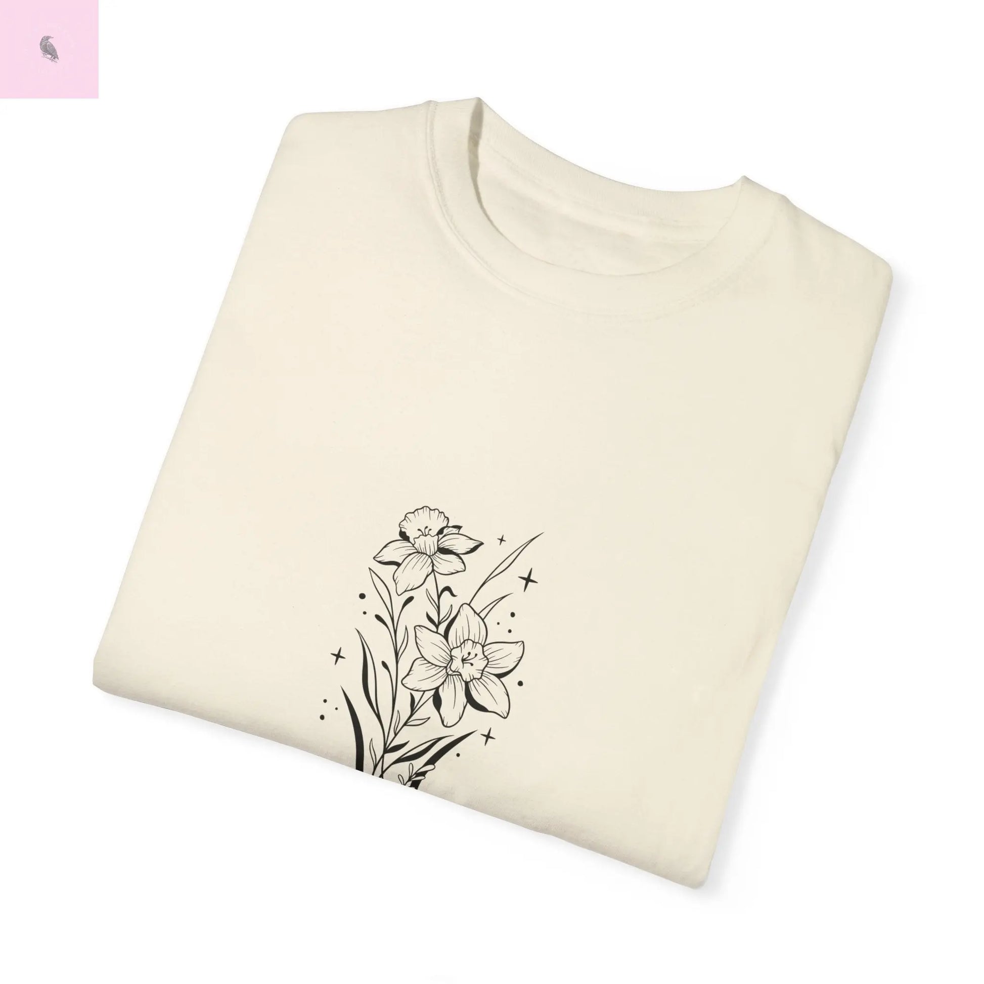 Pisces  birth flower T-Shirt for Astrology Lovers Printify