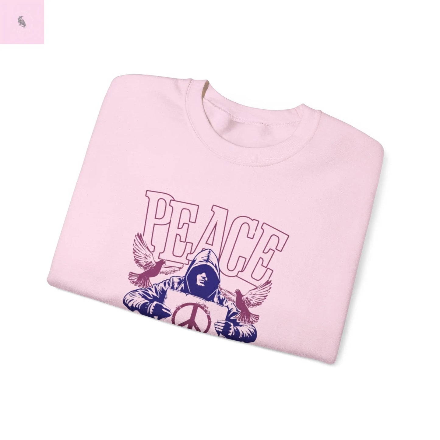 Unisex Peace Crewneck Sweatshirt - Embrace Harmony Printify
