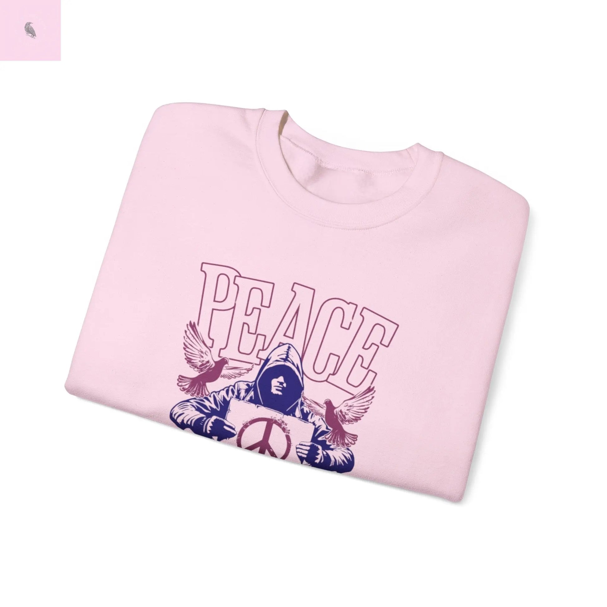 Unisex Peace Crewneck Sweatshirt - Embrace Harmony Printify