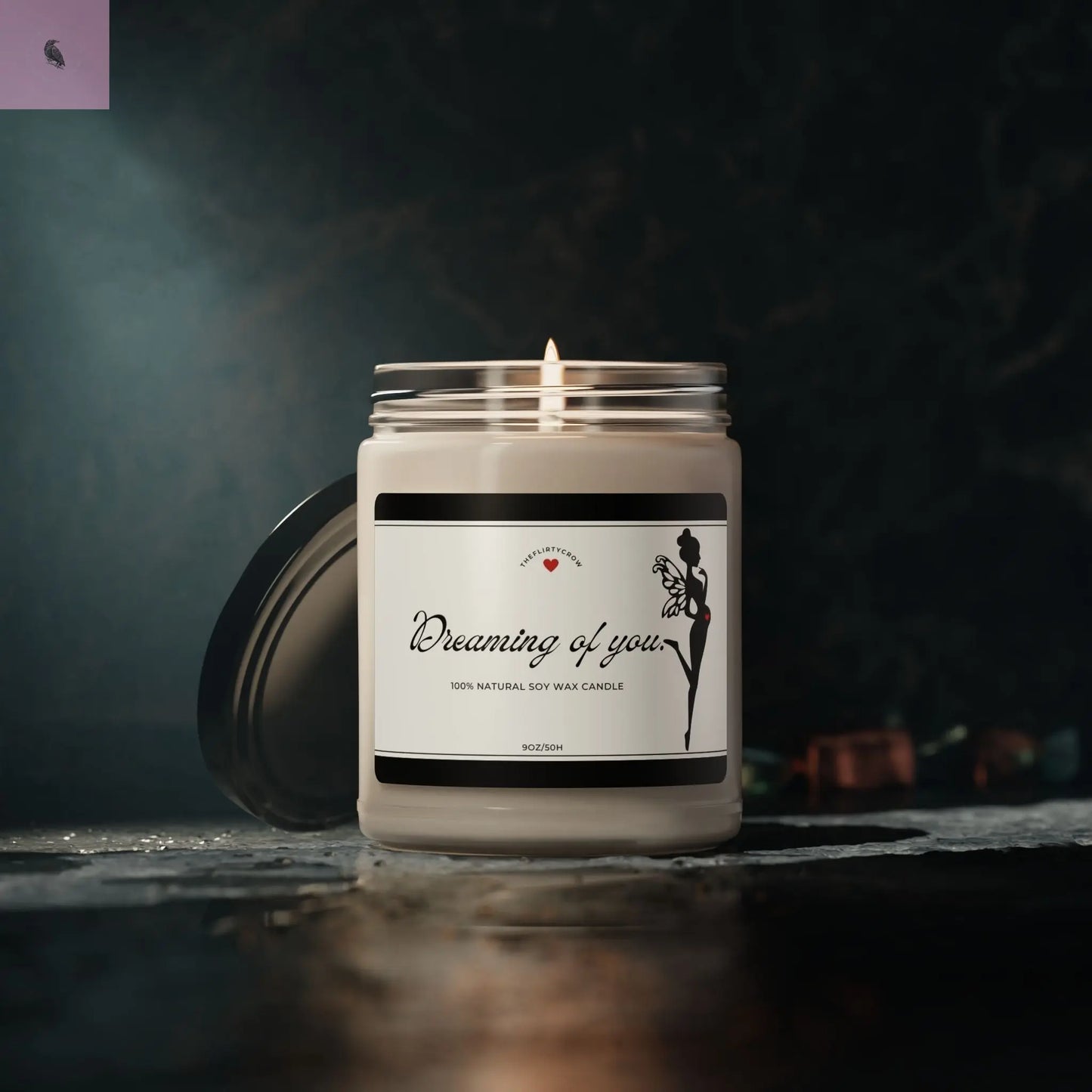 Soy Candle - Expecting Mom 9oz The flirty crow