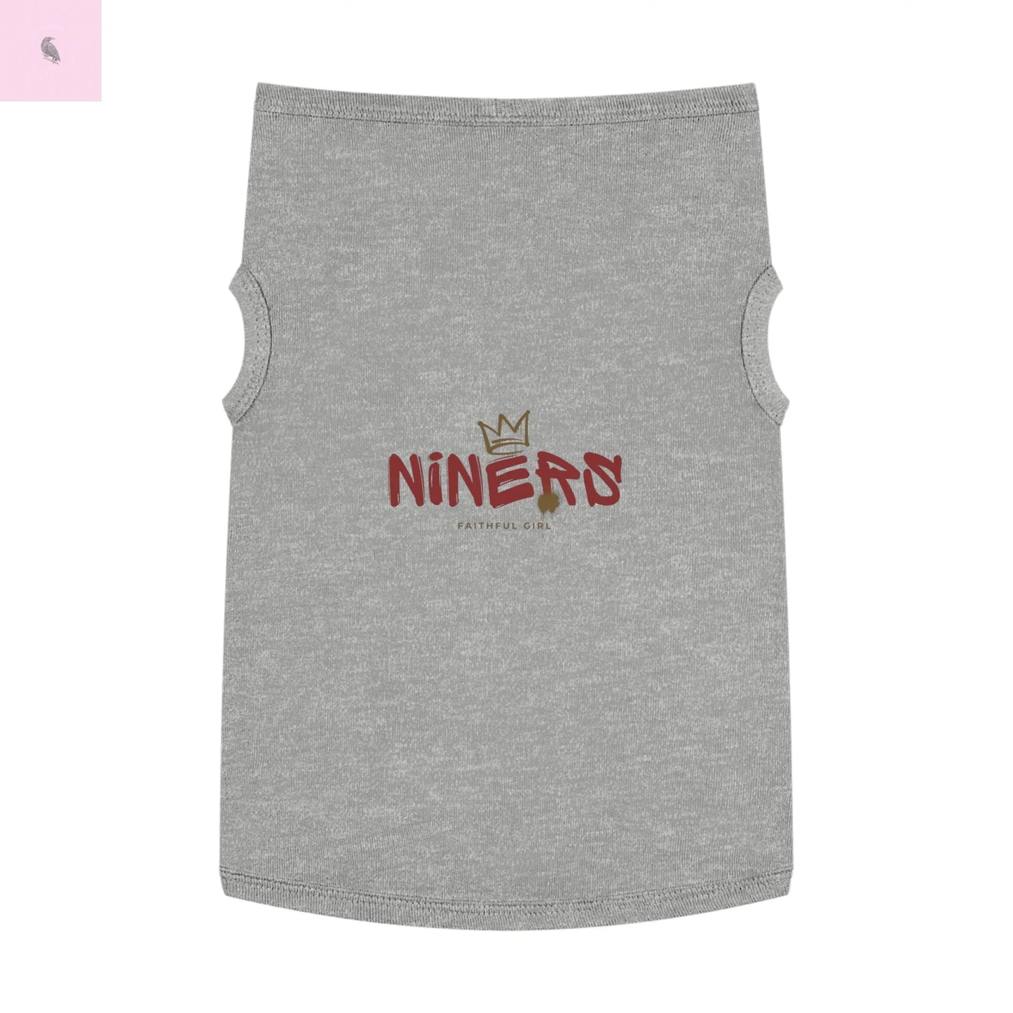 Dog Tank Top 49er Football The flirty crow
