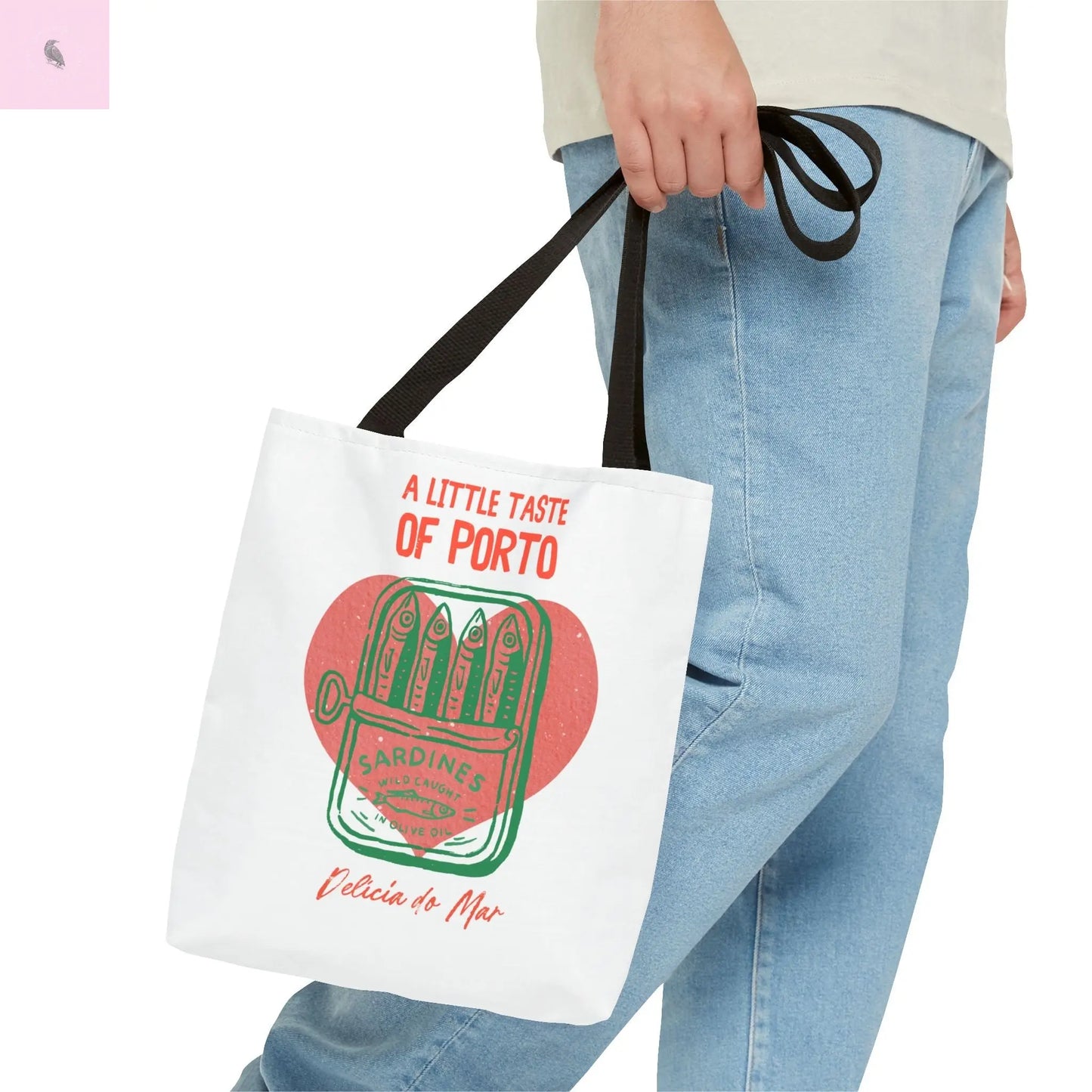 Porto-Inspired Tote Bag, Eco-Friendly Shopping Bag, Travel Tote, Gift for Food Lovers, Beach Bag, Everyday Carryall Printify