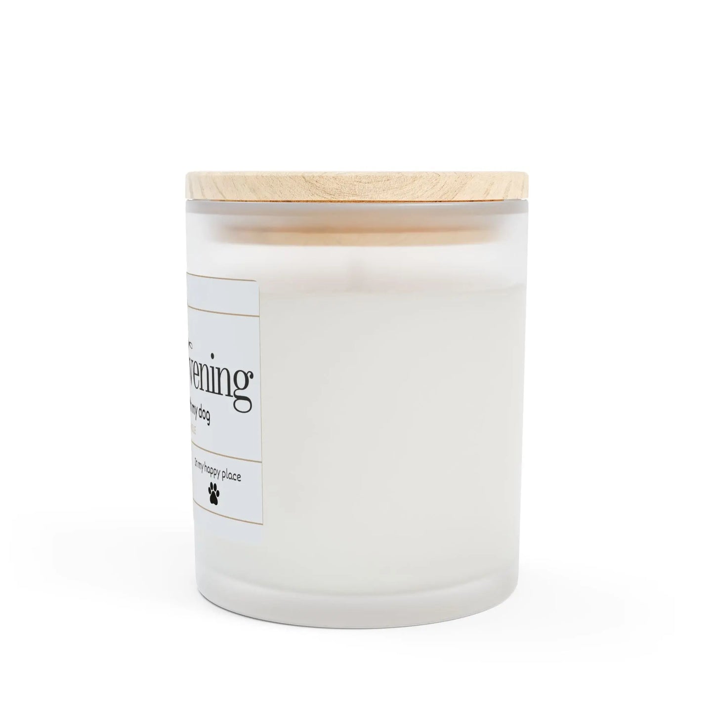 Dog and Rain and Wine Lovers Candle the flirty crow