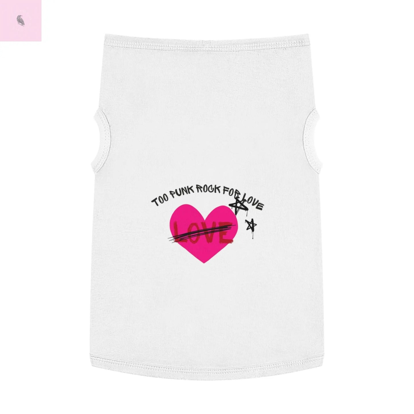 Dog Tank Top - Punk Rock Design The flirty crow