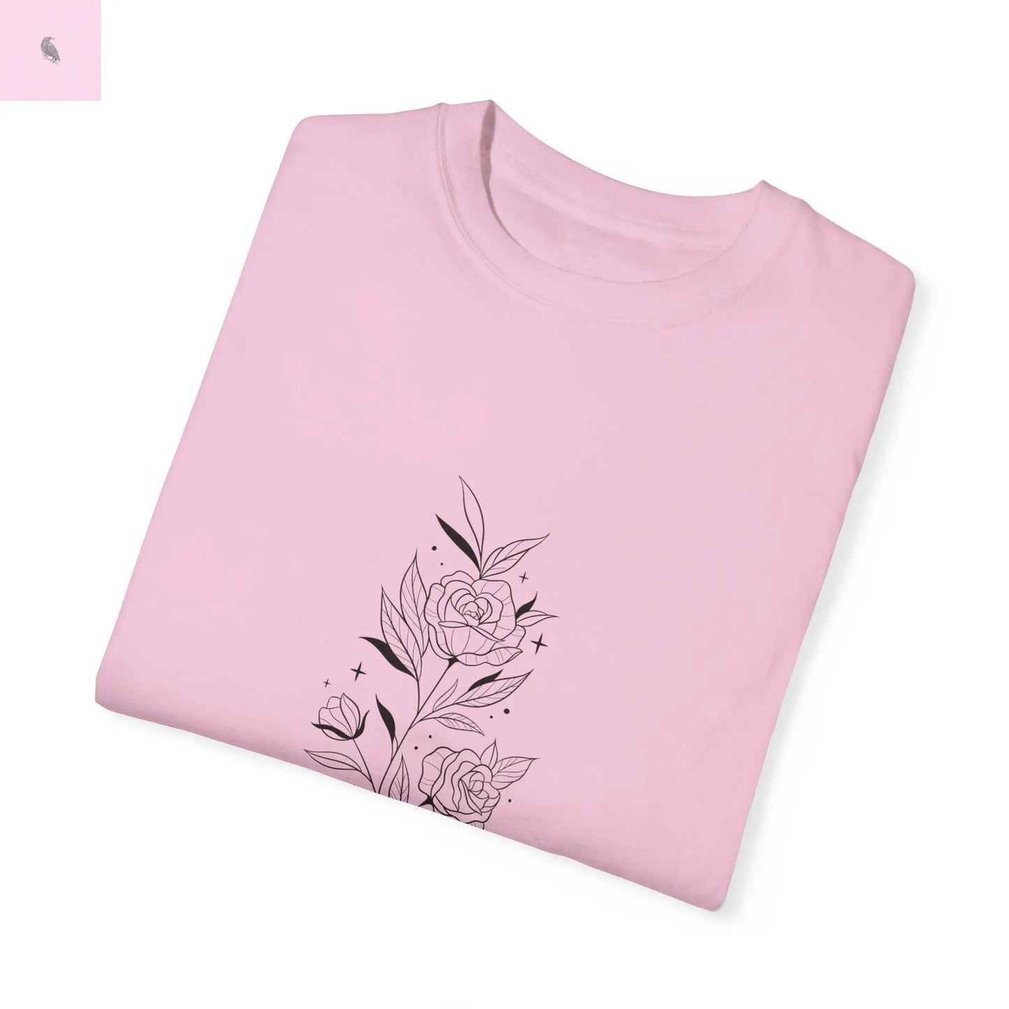 Gemini birth flower T-Shirt for Astrology Lovers The flirty crow