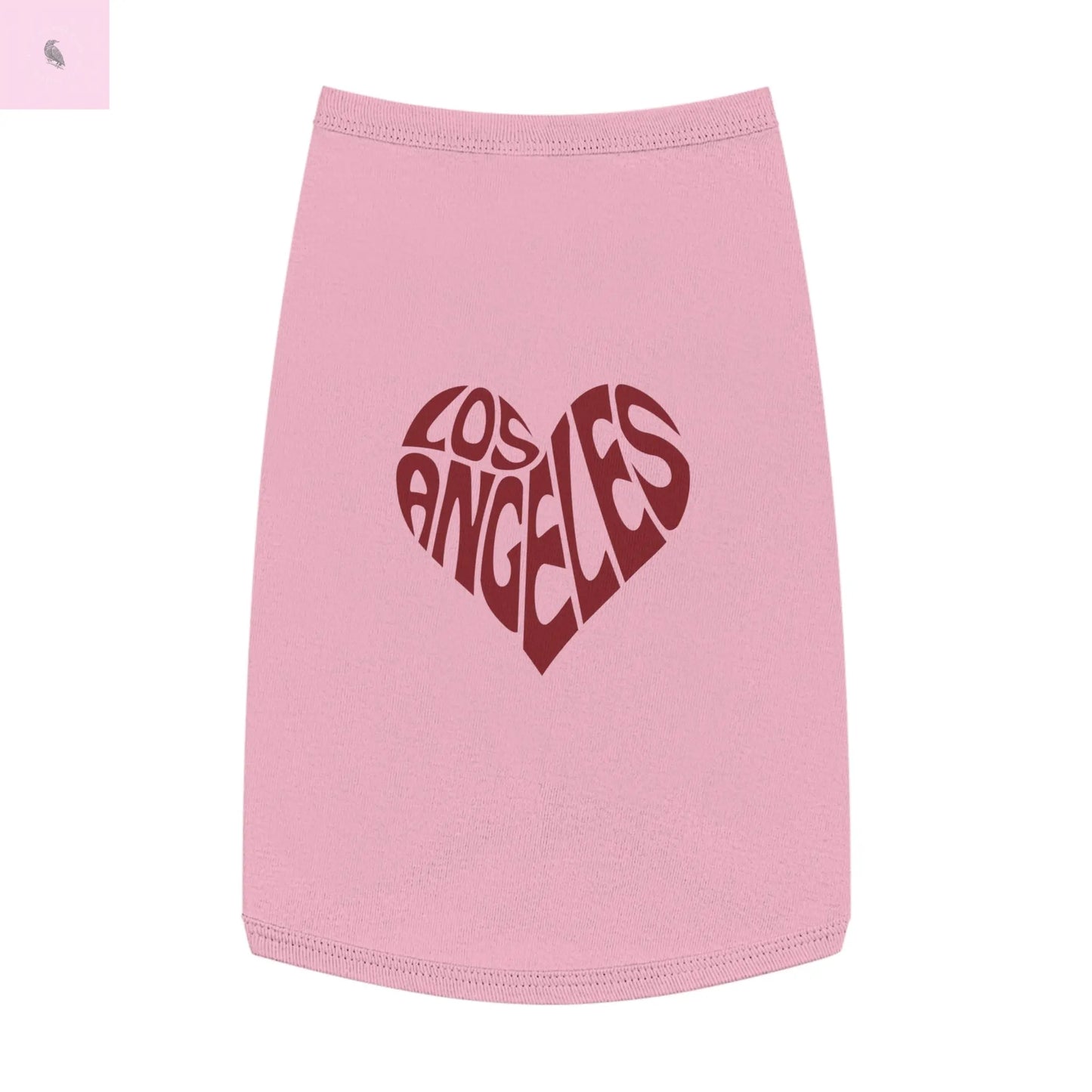 Pet Tank Top - Los Angeles Design for Pets The flirty crow