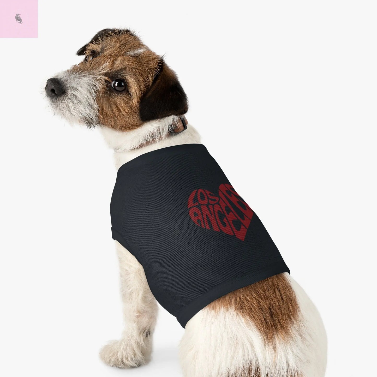 Pet Tank Top - Los Angeles Design for Pets The flirty crow