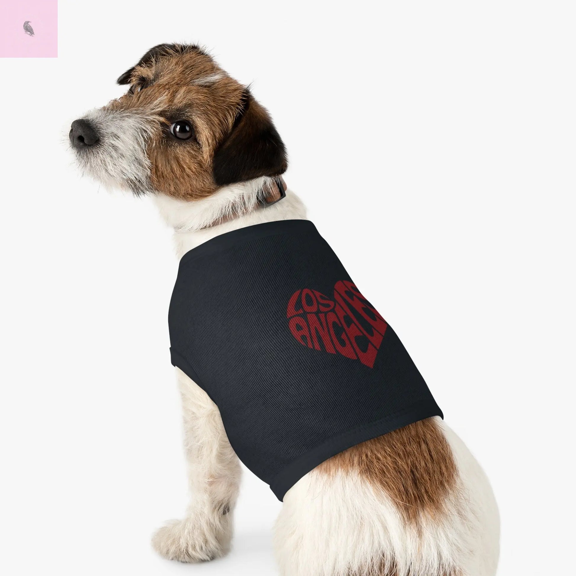 Pet Tank Top - Los Angeles Design for Pets The flirty crow