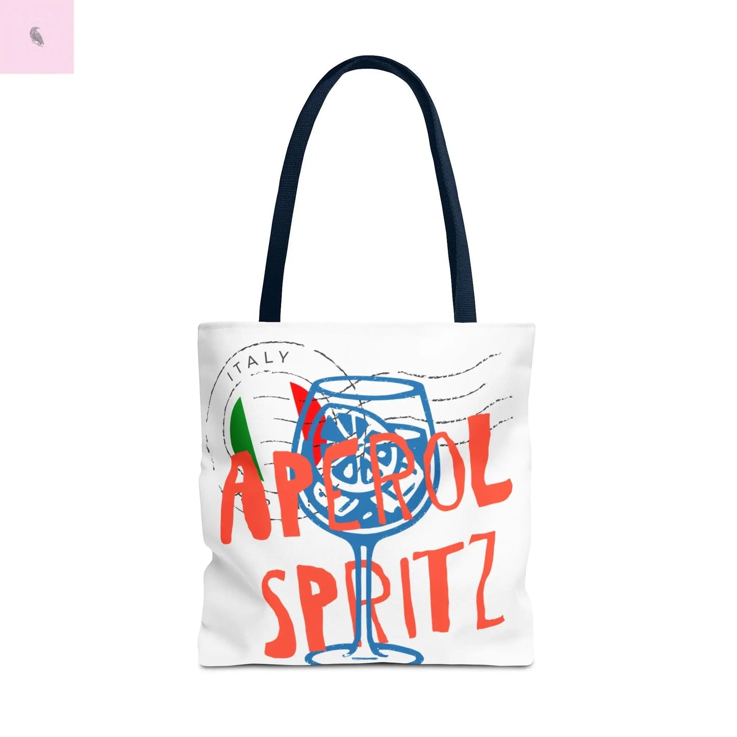 Aperol Spritz Tote Bag, Stylish Beach Bag, Summer Accessory, Gift for Cocktail Lovers, Travel Bag, Fun Party Tote The flirty crow