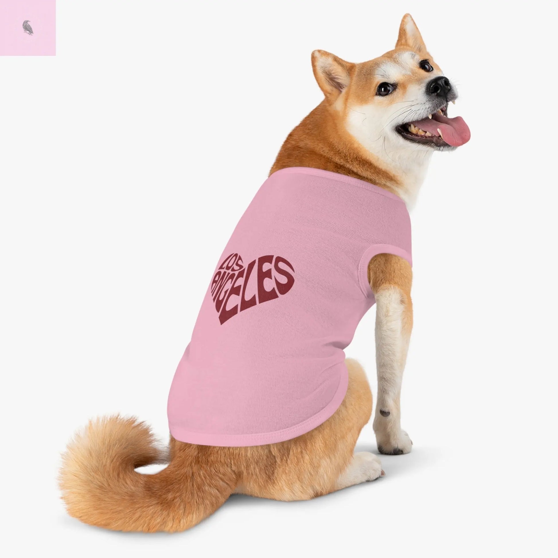 Pet Tank Top - Los Angeles Design for Pets The flirty crow