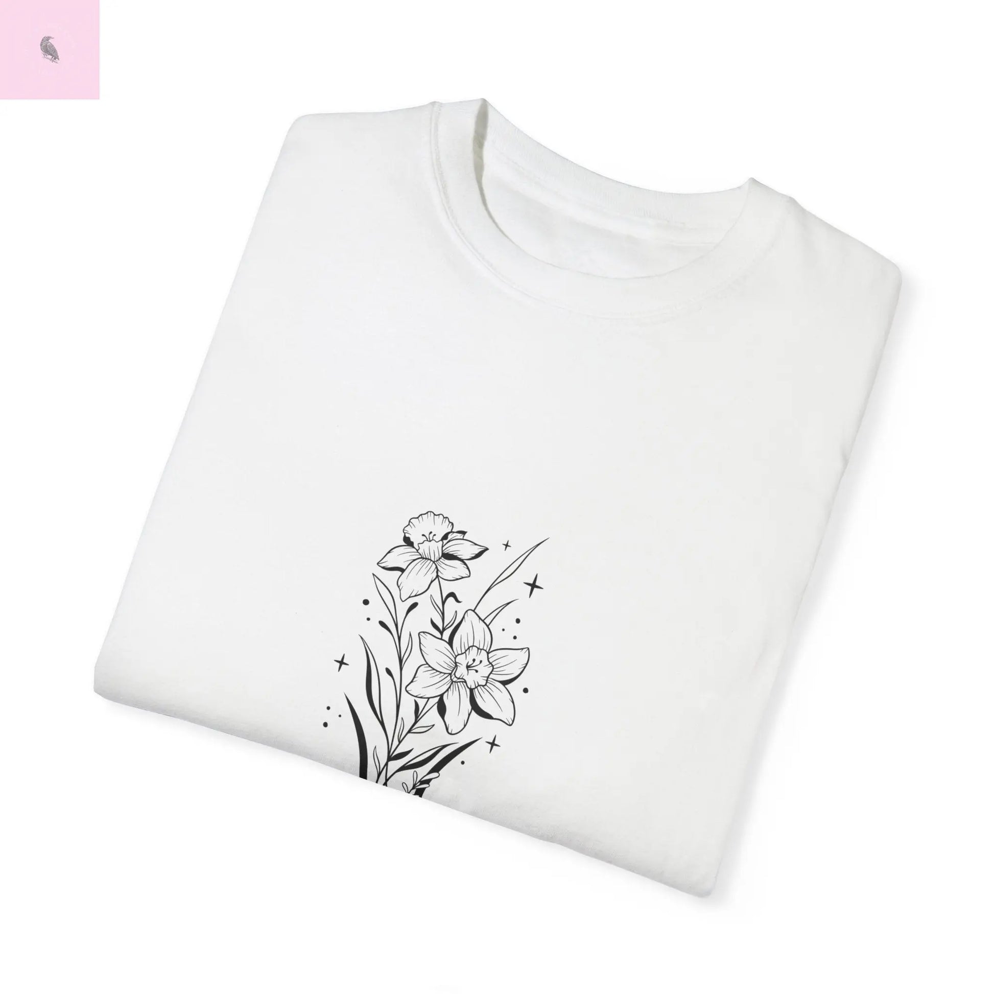 Pisces  birth flower T-Shirt for Astrology Lovers Printify