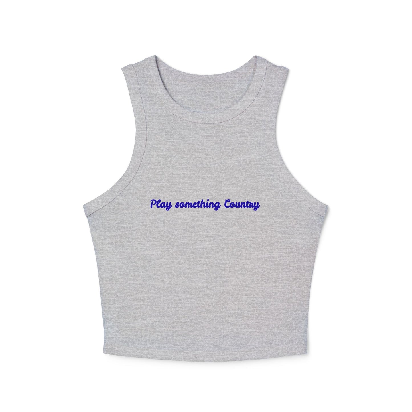 Country Vibes Racerback Tank Top , Play Something Country, Summer Fashion, Festival Wear, Gift for Music Lovers the flirty crow