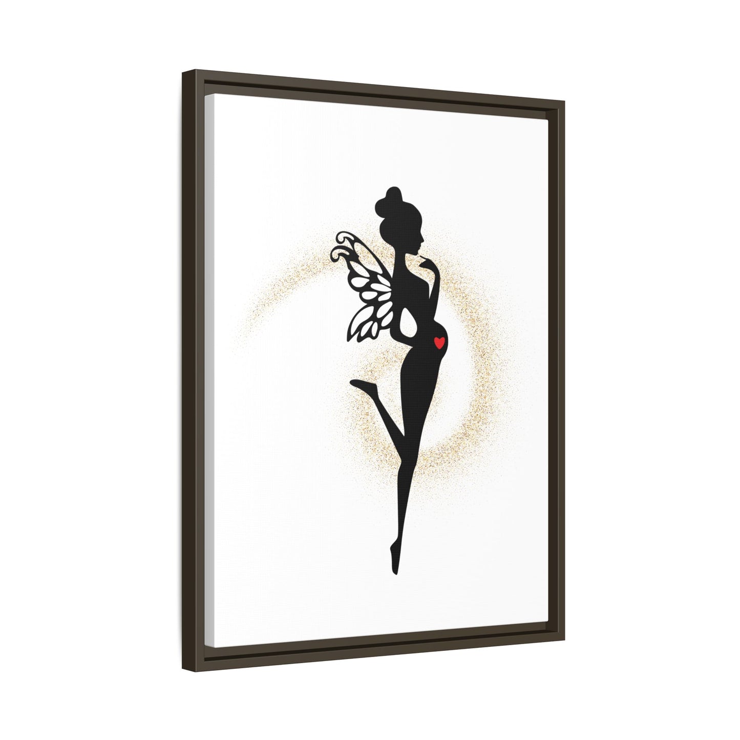 Framed Fairy Art Print - Enchanting Decor for Expecting Mothers, Baby Shower Gift, Elegant Nursery Wall Art, Whimsical Home Accent - The flirty crow