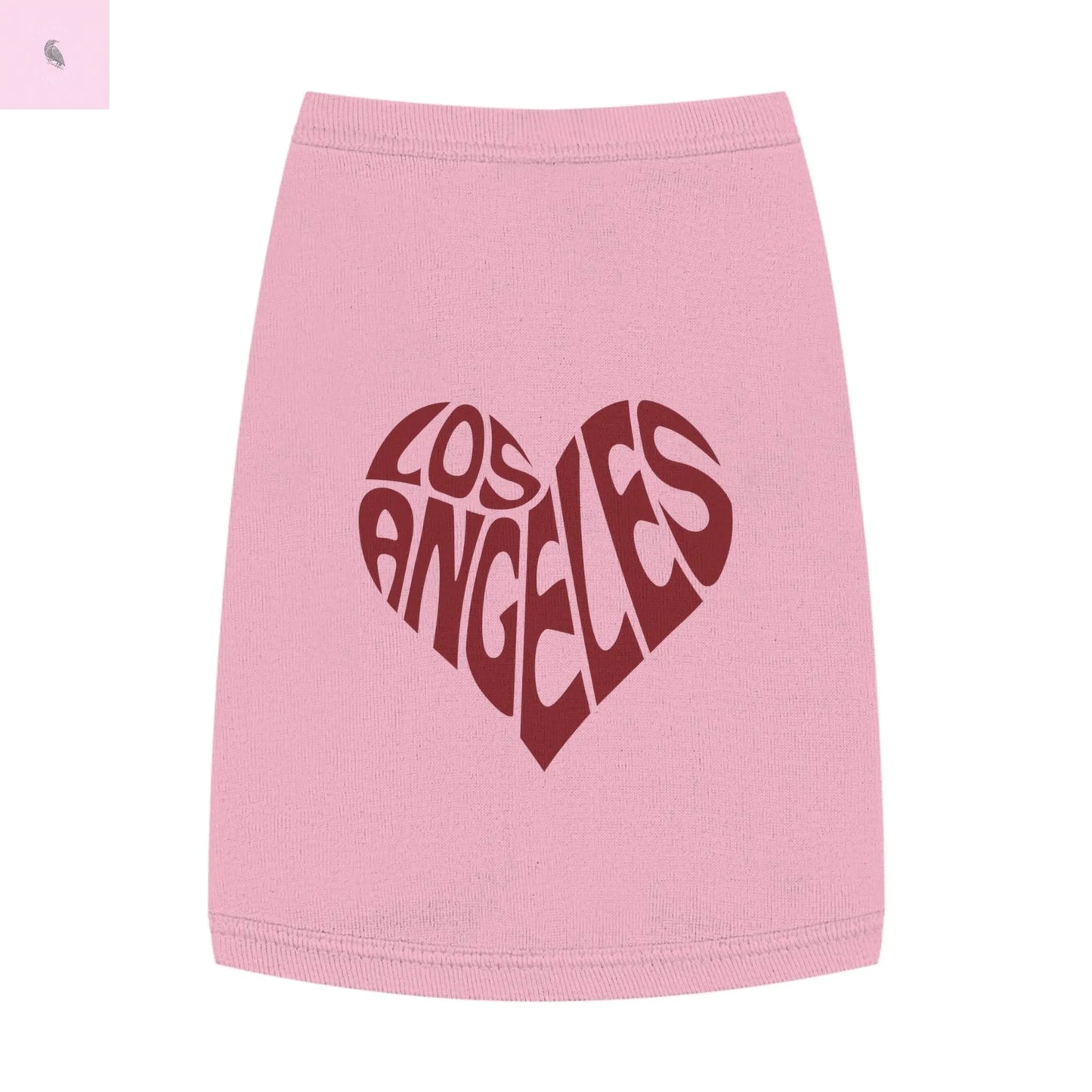 Pet Tank Top - Los Angeles Design for Pets The flirty crow